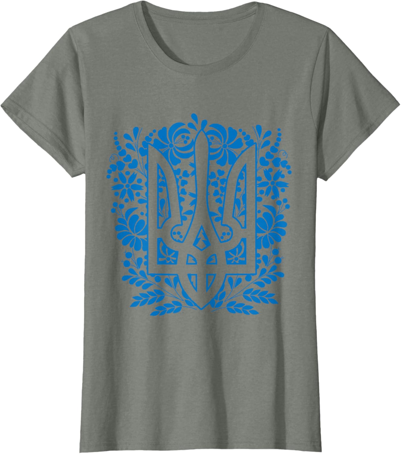 Ukraine Ukrainian Kiew Trysub Flag T-shirt