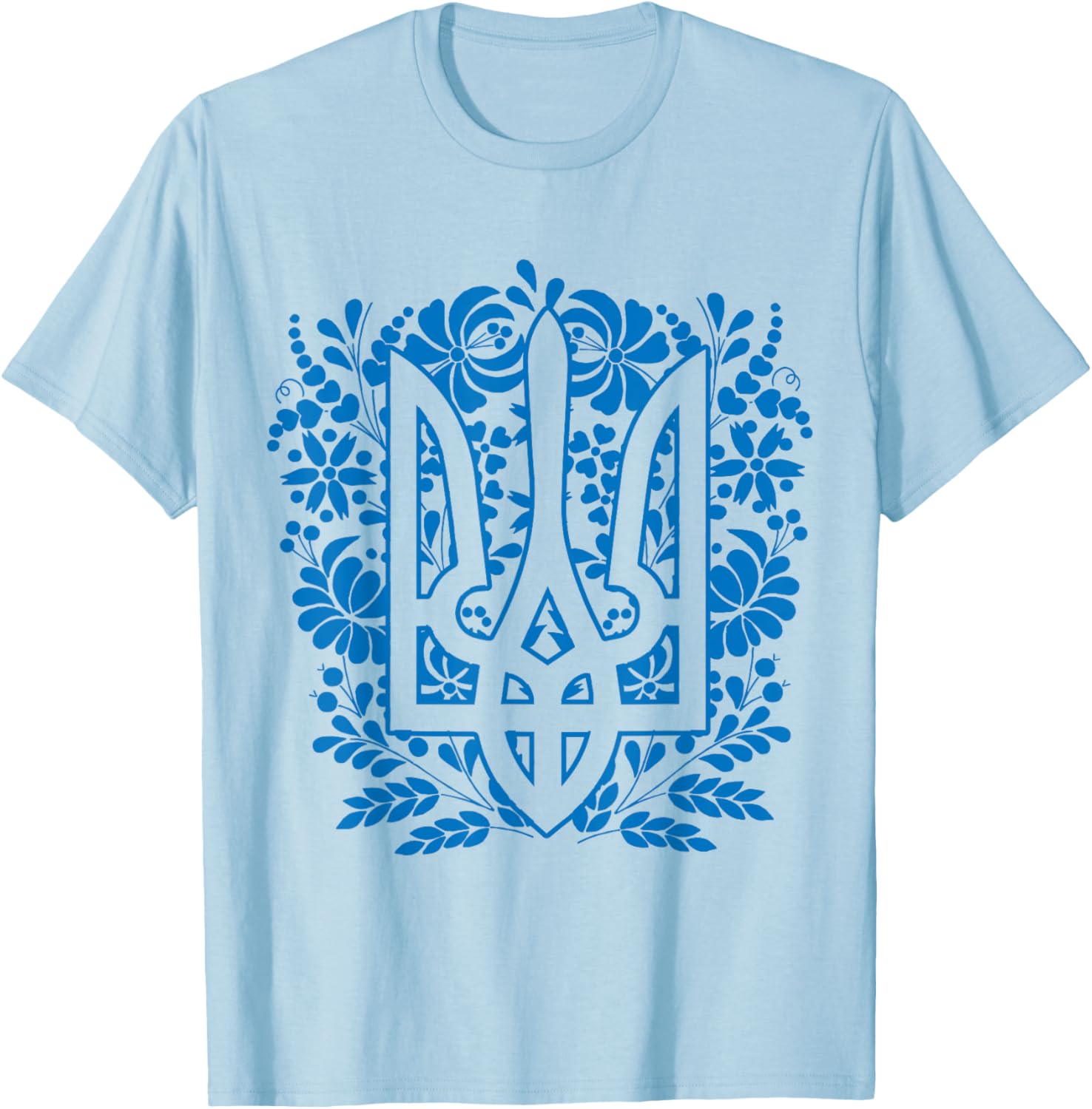 Ukraine Ukrainian Kiew Trysub Flag T-shirt