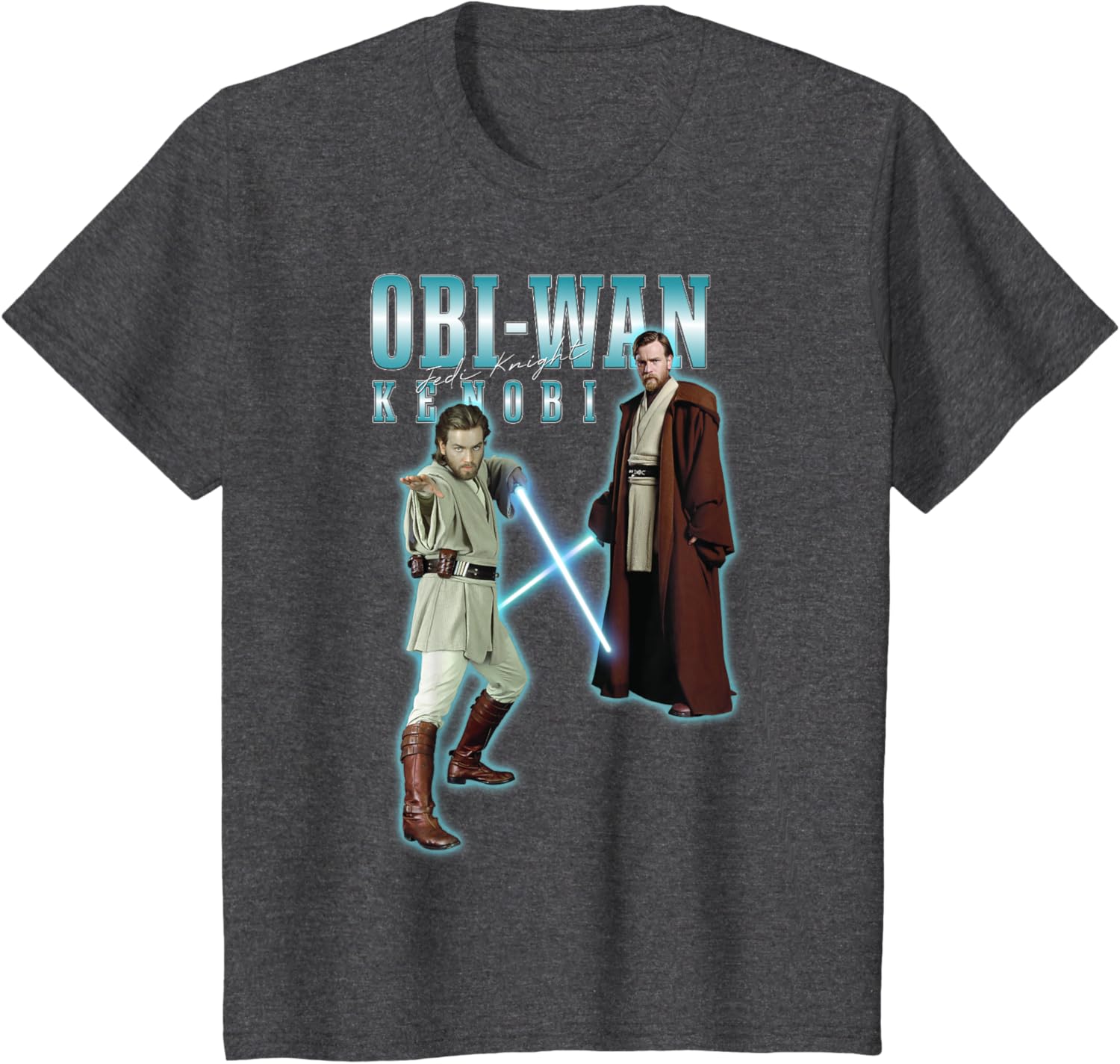 Star Wars Classic Obi-wan Kenobi Jedi Knight Poster T-shirt