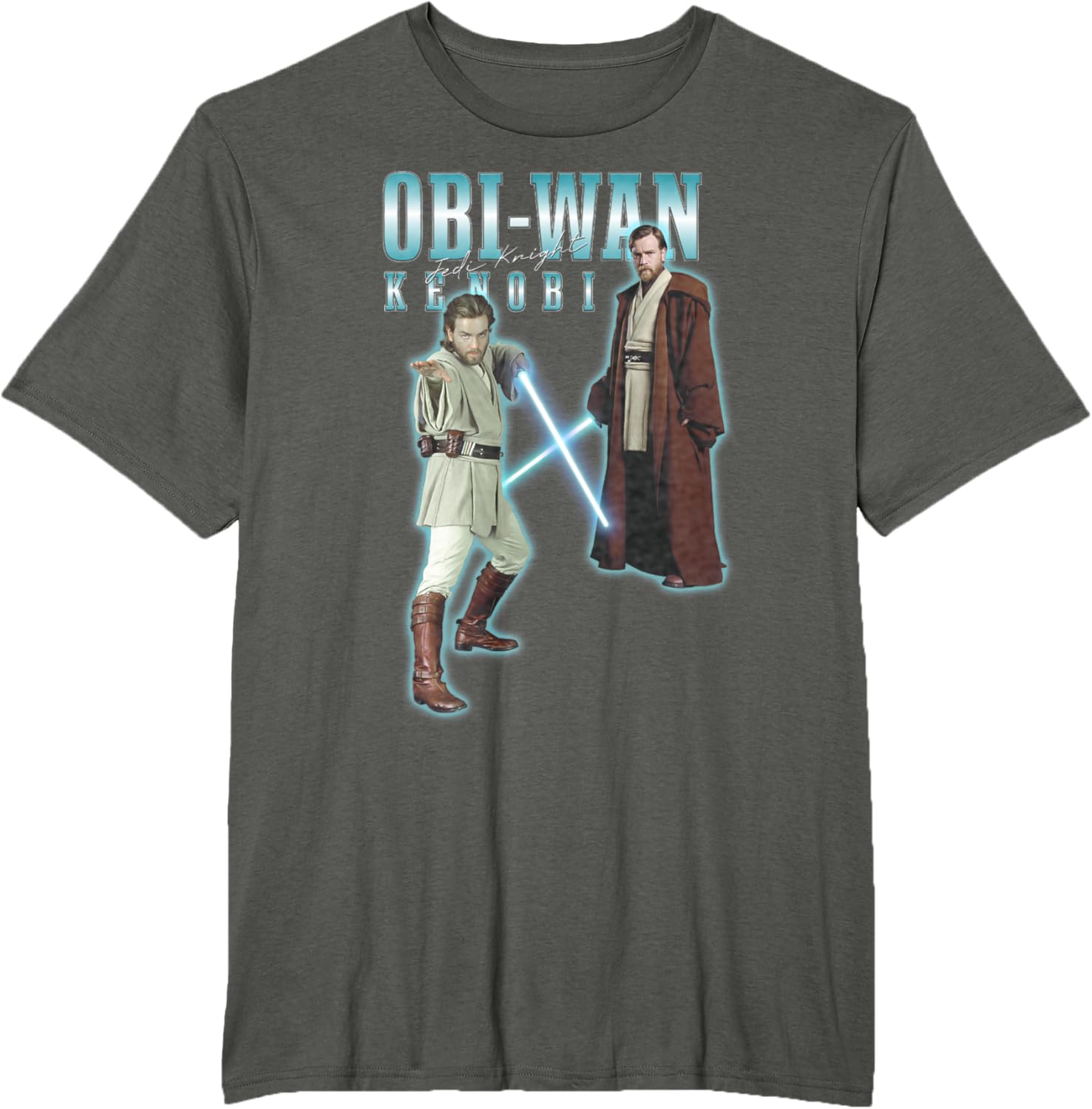 Star Wars Classic Obi-wan Kenobi Jedi Knight Poster T-shirt
