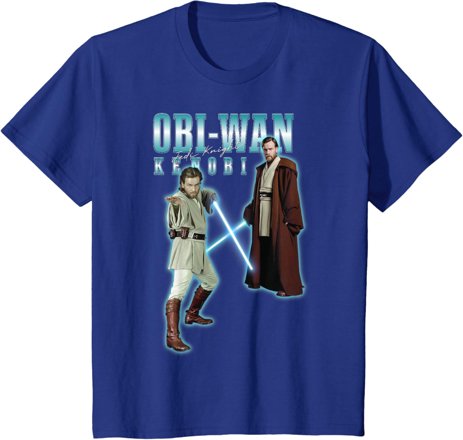 Star Wars Classic Obi-wan Kenobi Jedi Knight Poster T-shirt