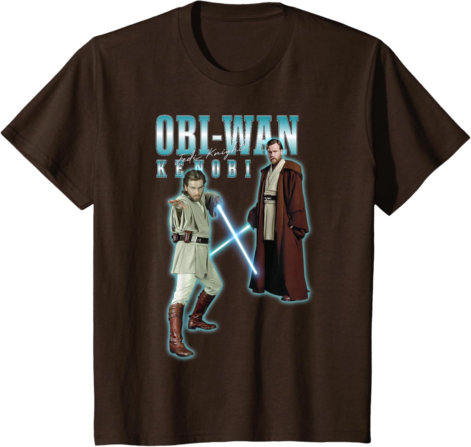 Star Wars Classic Obi-wan Kenobi Jedi Knight Poster T-shirt