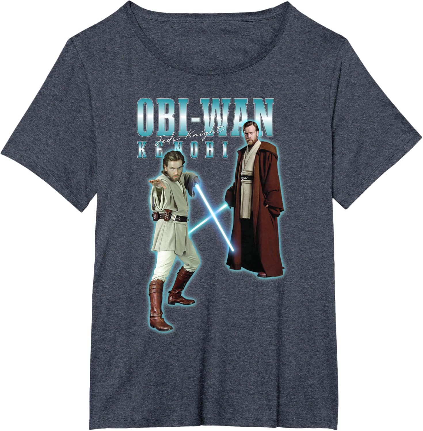 Star Wars Classic Obi-wan Kenobi Jedi Knight Poster T-shirt
