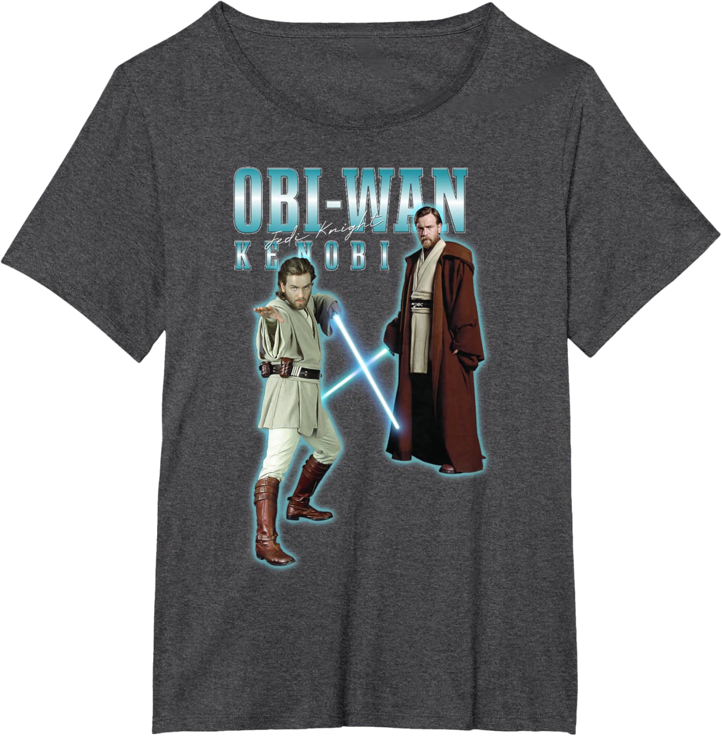 Star Wars Classic Obi-wan Kenobi Jedi Knight Poster T-shirt