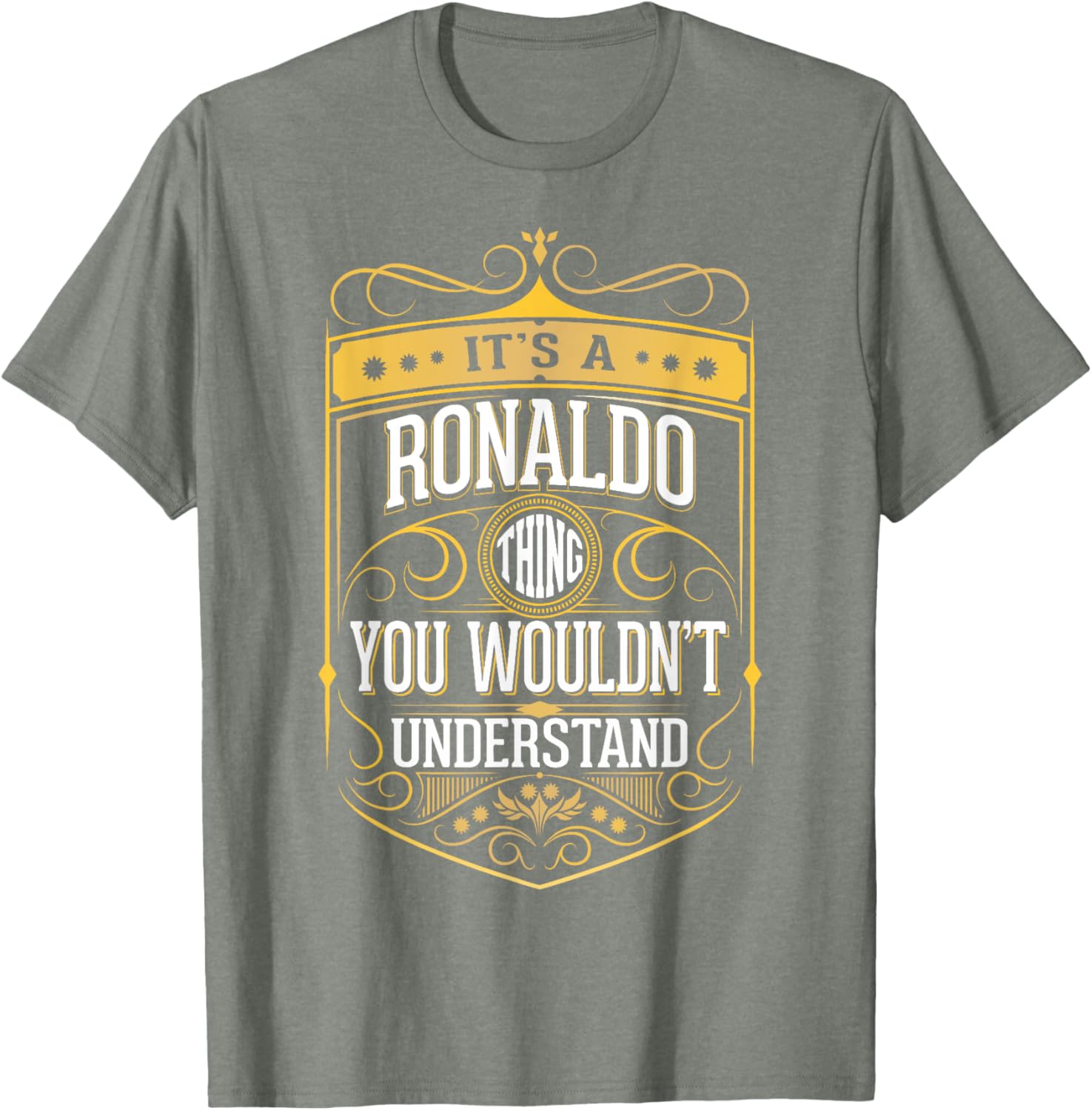 It's A Ronaldo Thing You Wouldn't Understand T-shirt V3 T-shirt
