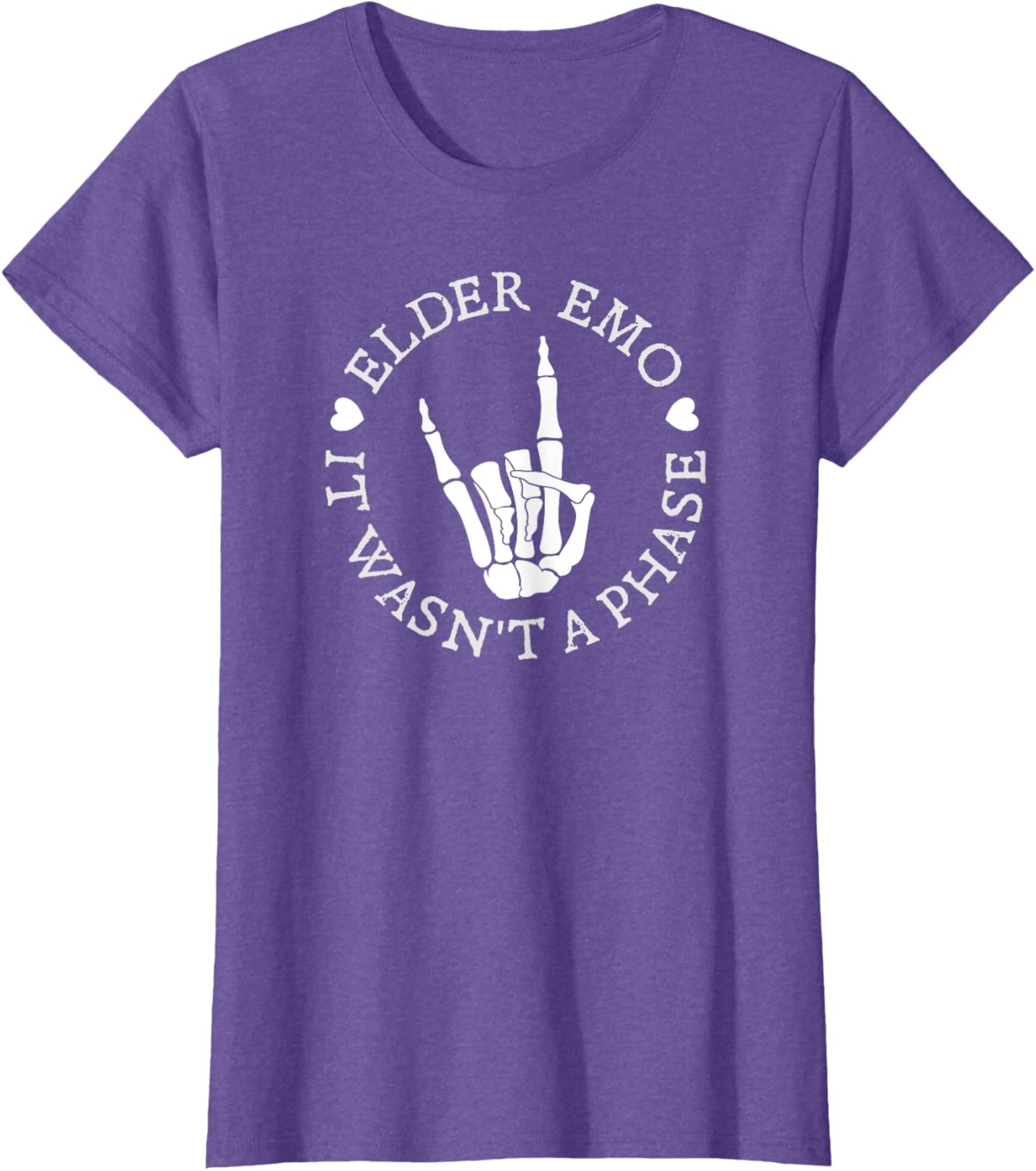 Elder Emo It Wasnt A Phase Alternative Punk Rock Music T-shirt