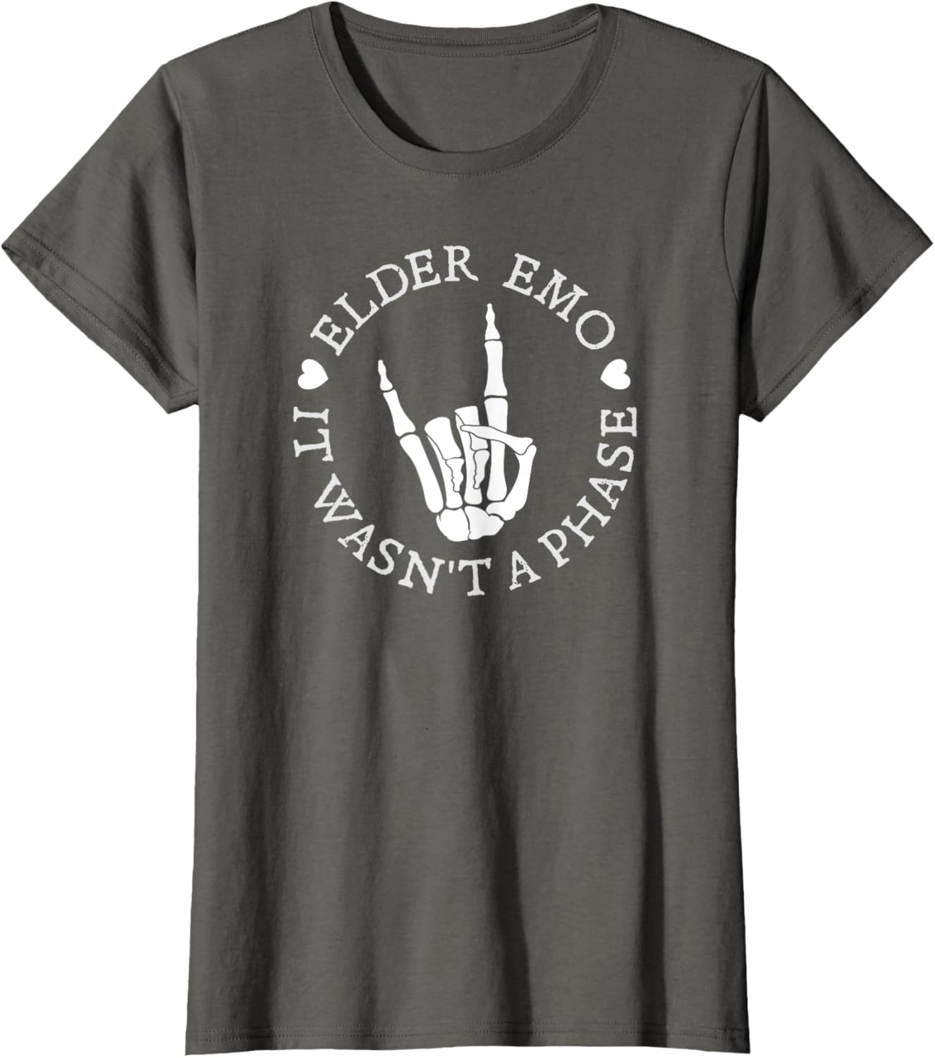 Elder Emo It Wasnt A Phase Alternative Punk Rock Music T-shirt