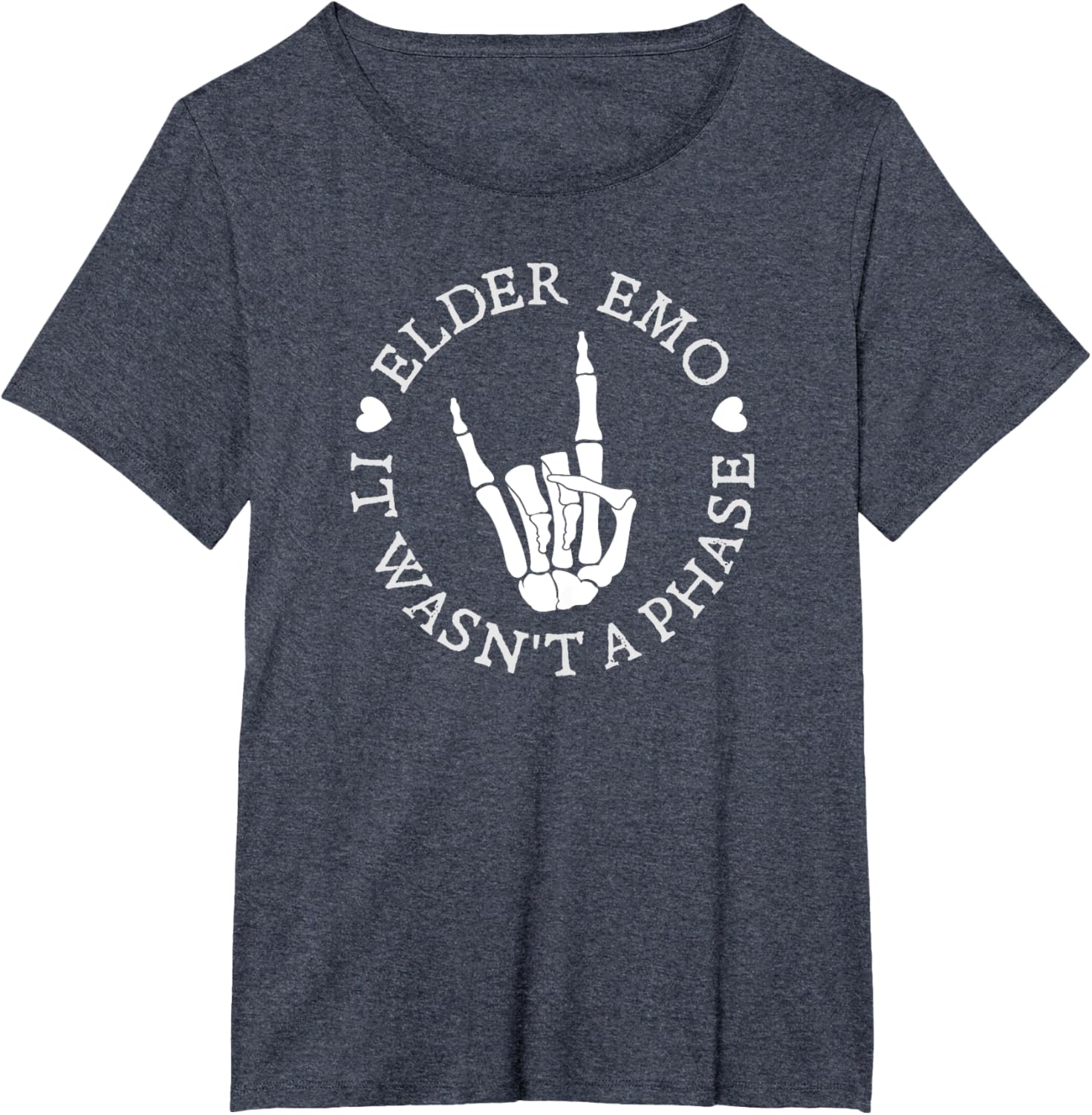 Elder Emo It Wasnt A Phase Alternative Punk Rock Music T-shirt