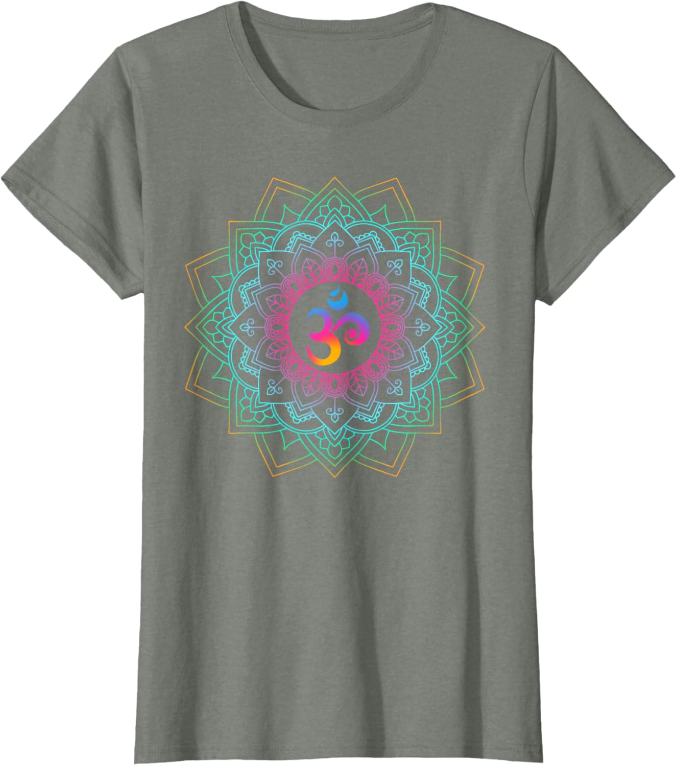 Om Meditations Mandalas Yoga Unisex T-shirt