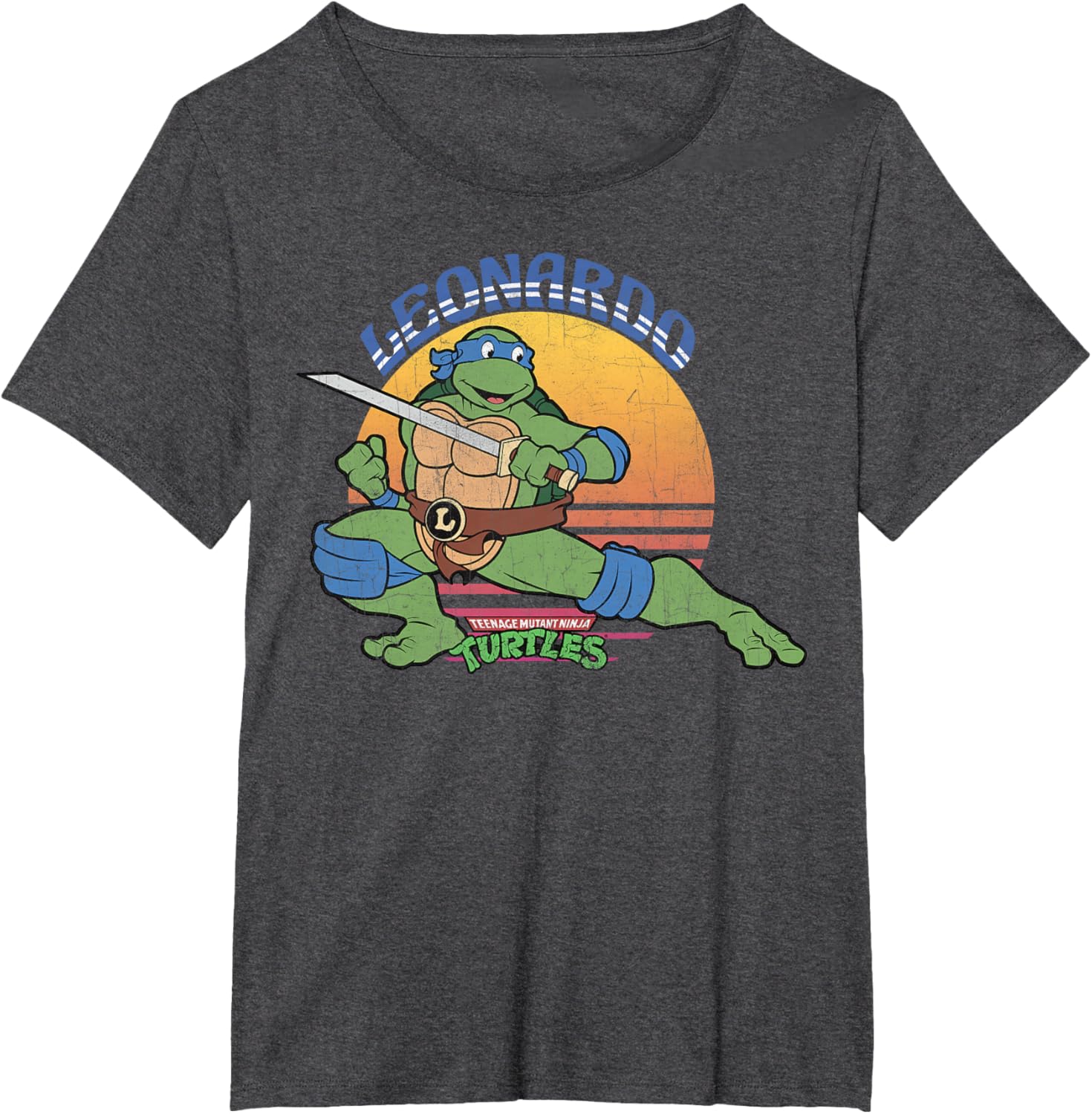 Teenage Mutant Ninja Turtles Leonardo Sun Tee-shirt T-shirt