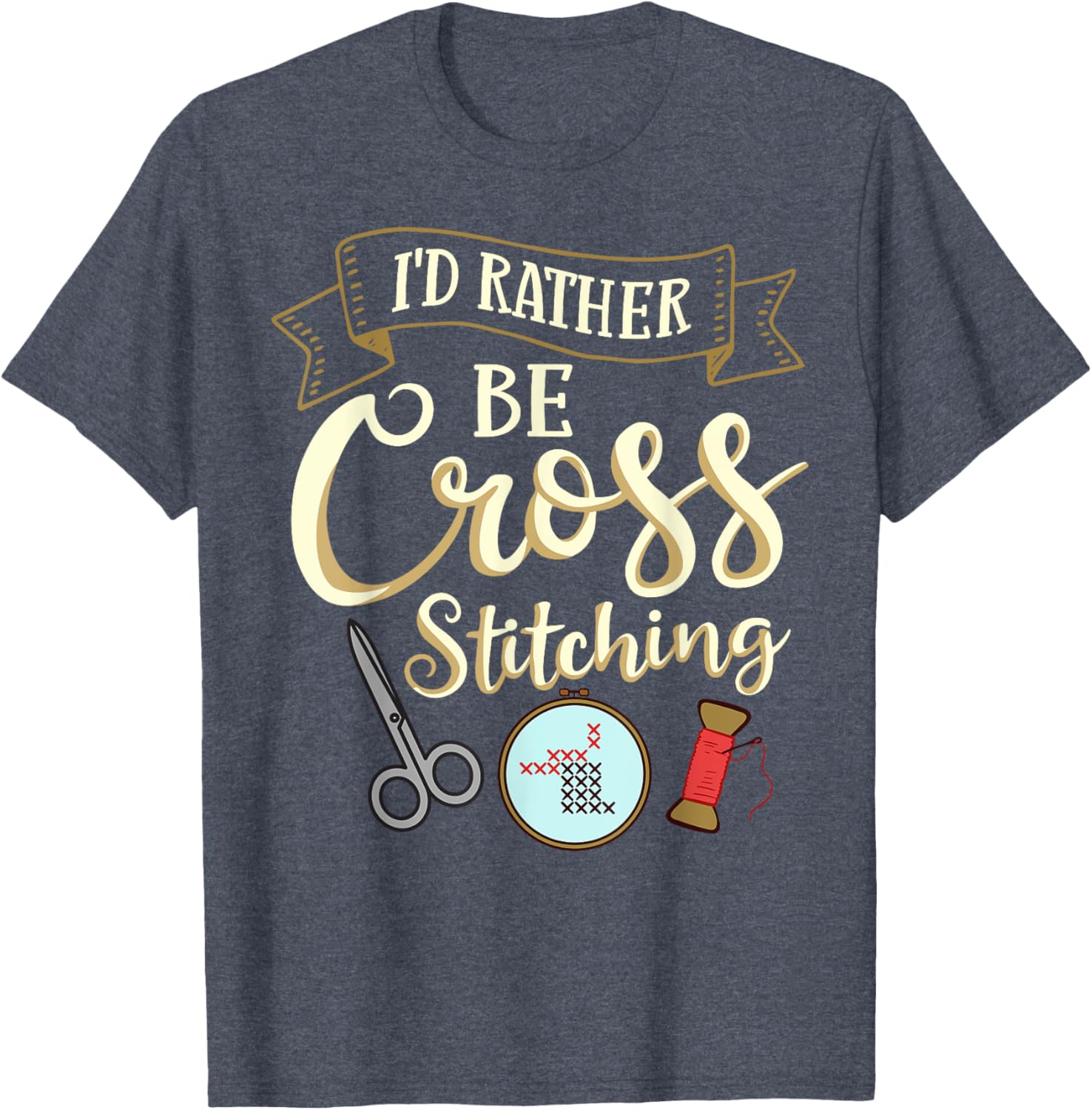 Pattern Beginner Counted Alphabet Needle T-shirt