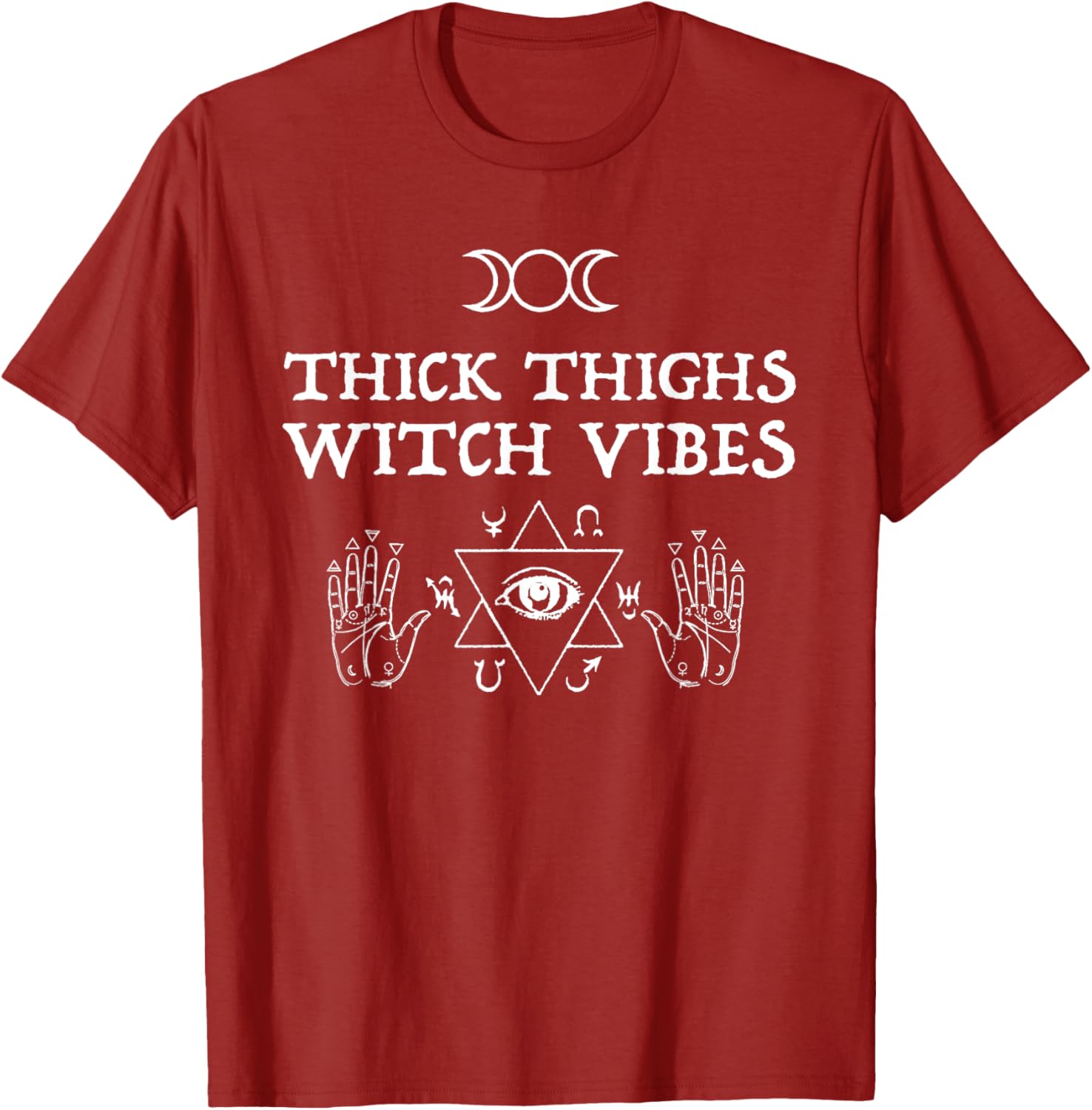 Thick Thighs Witch Vibes T-shirt