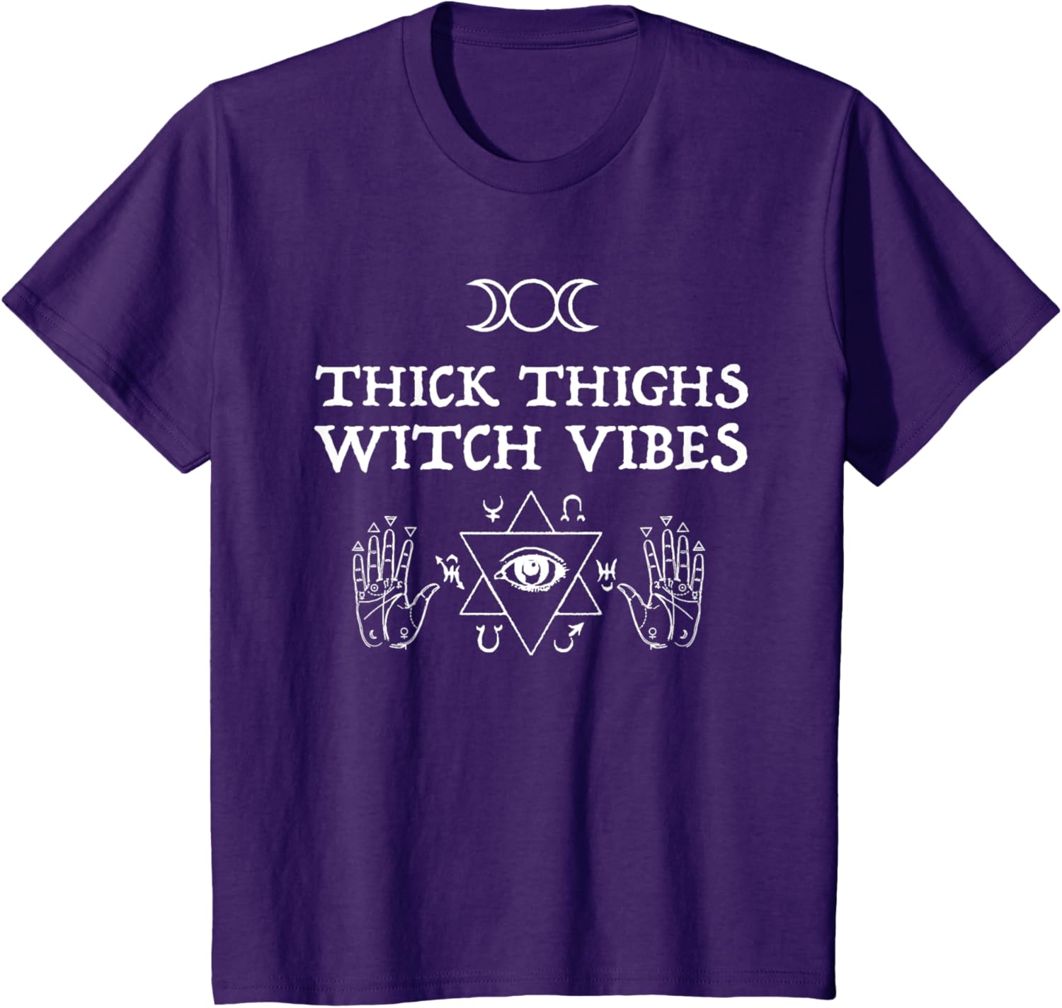 Thick Thighs Witch Vibes T-shirt