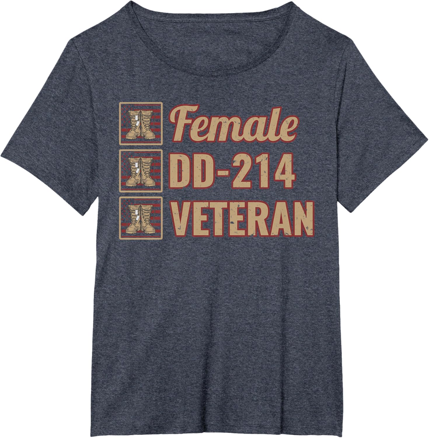 Female Dd-214 Veteran T-shirt