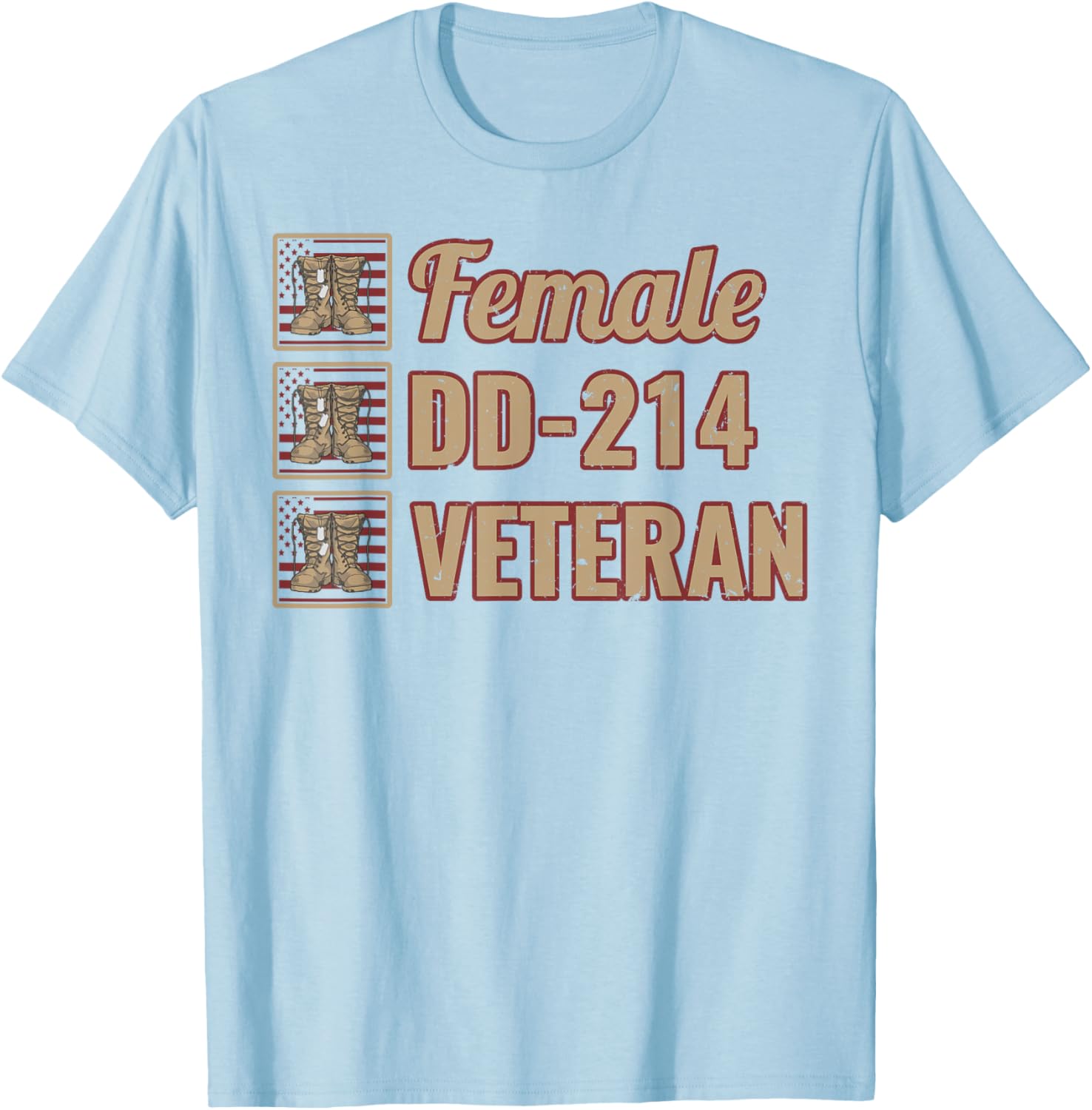 Female Dd-214 Veteran T-shirt