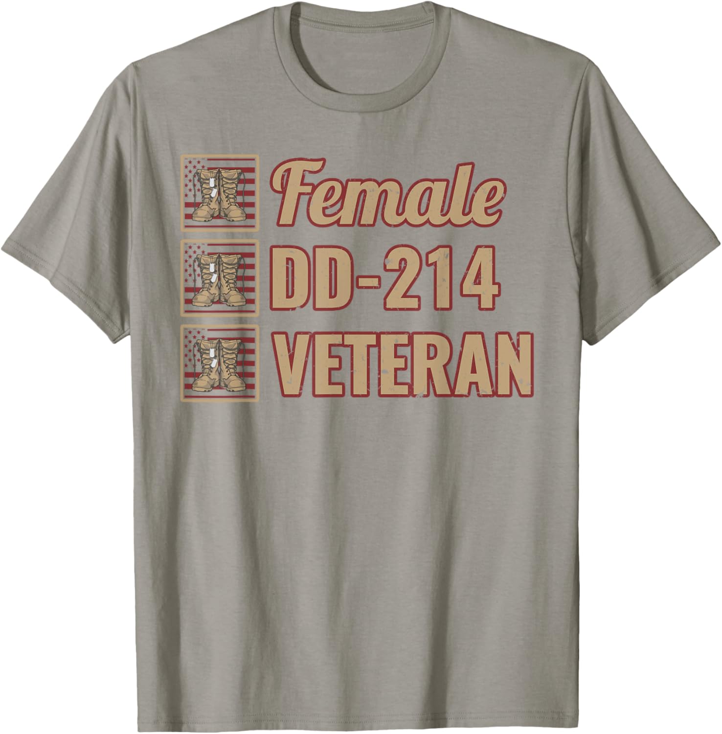 Female Dd-214 Veteran T-shirt