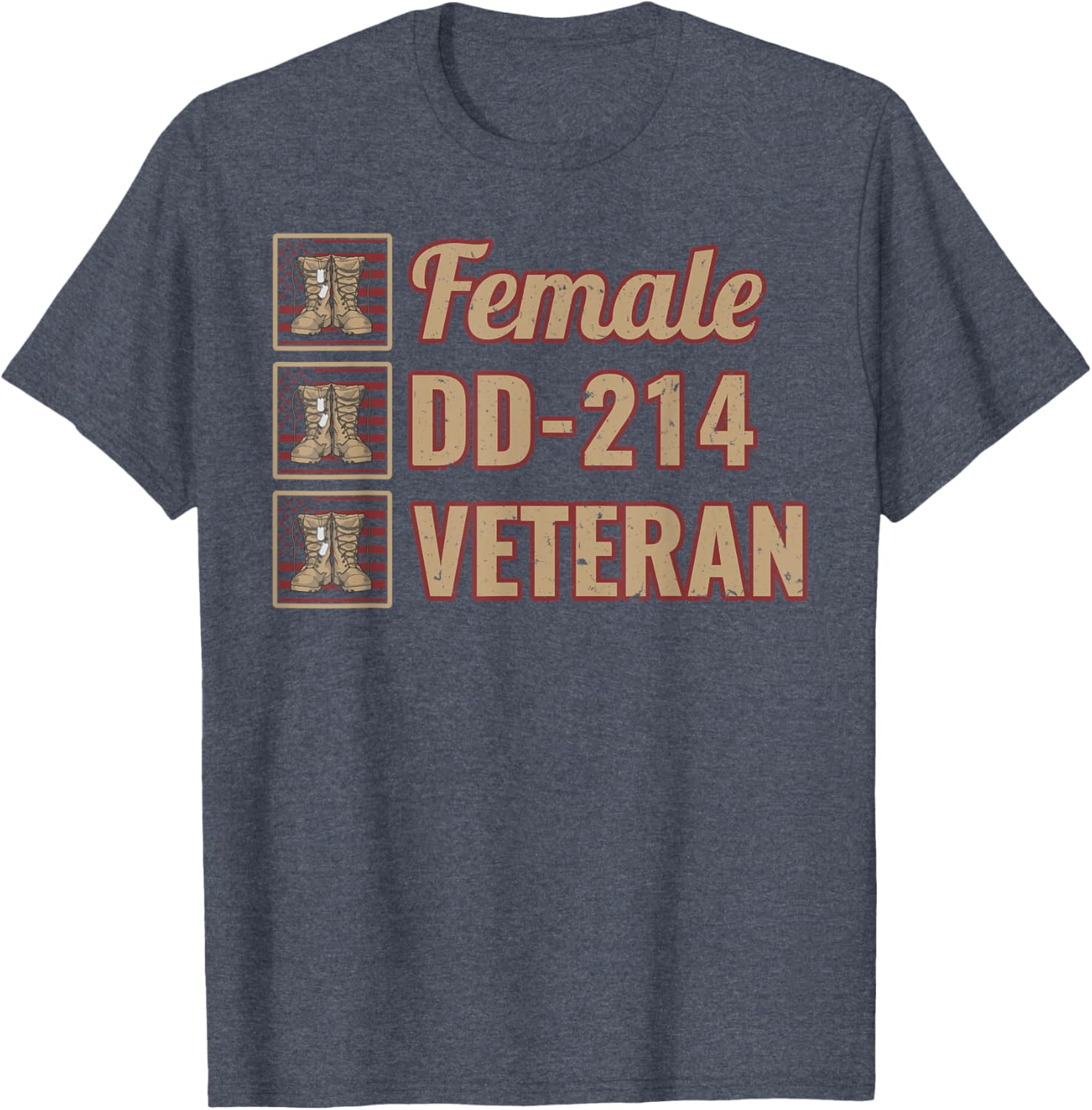 Female Dd-214 Veteran T-shirt