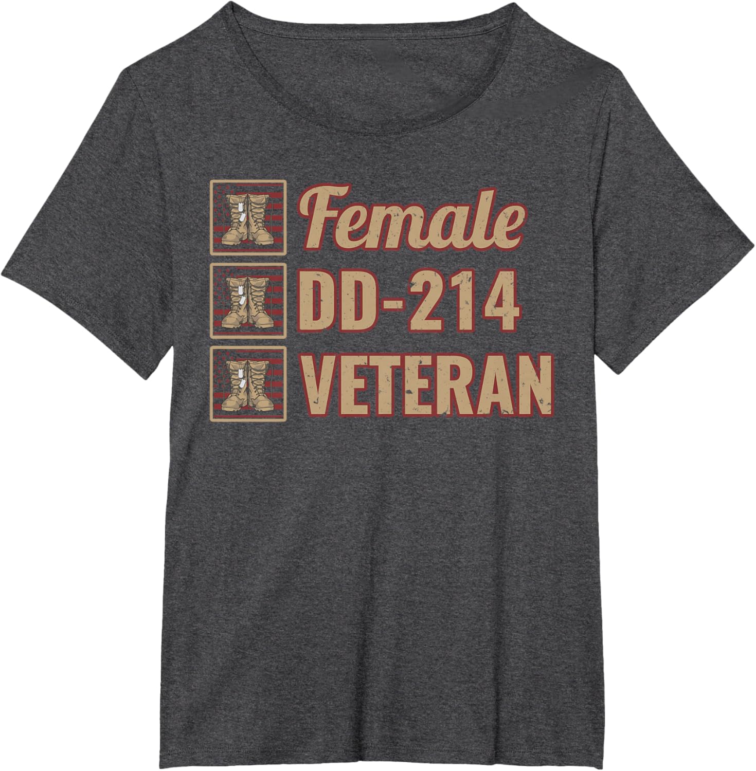 Female Dd-214 Veteran T-shirt