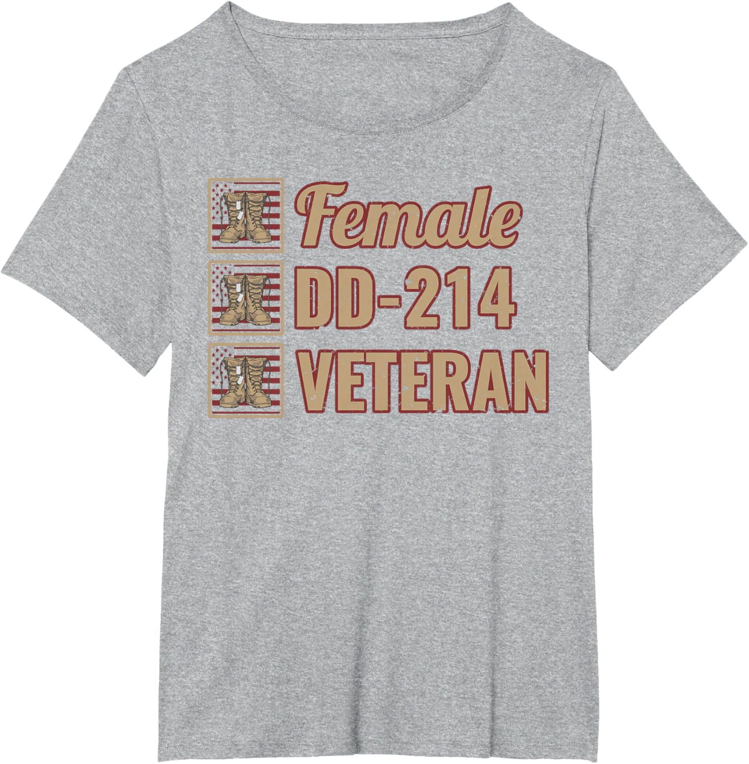 Female Dd-214 Veteran T-shirt