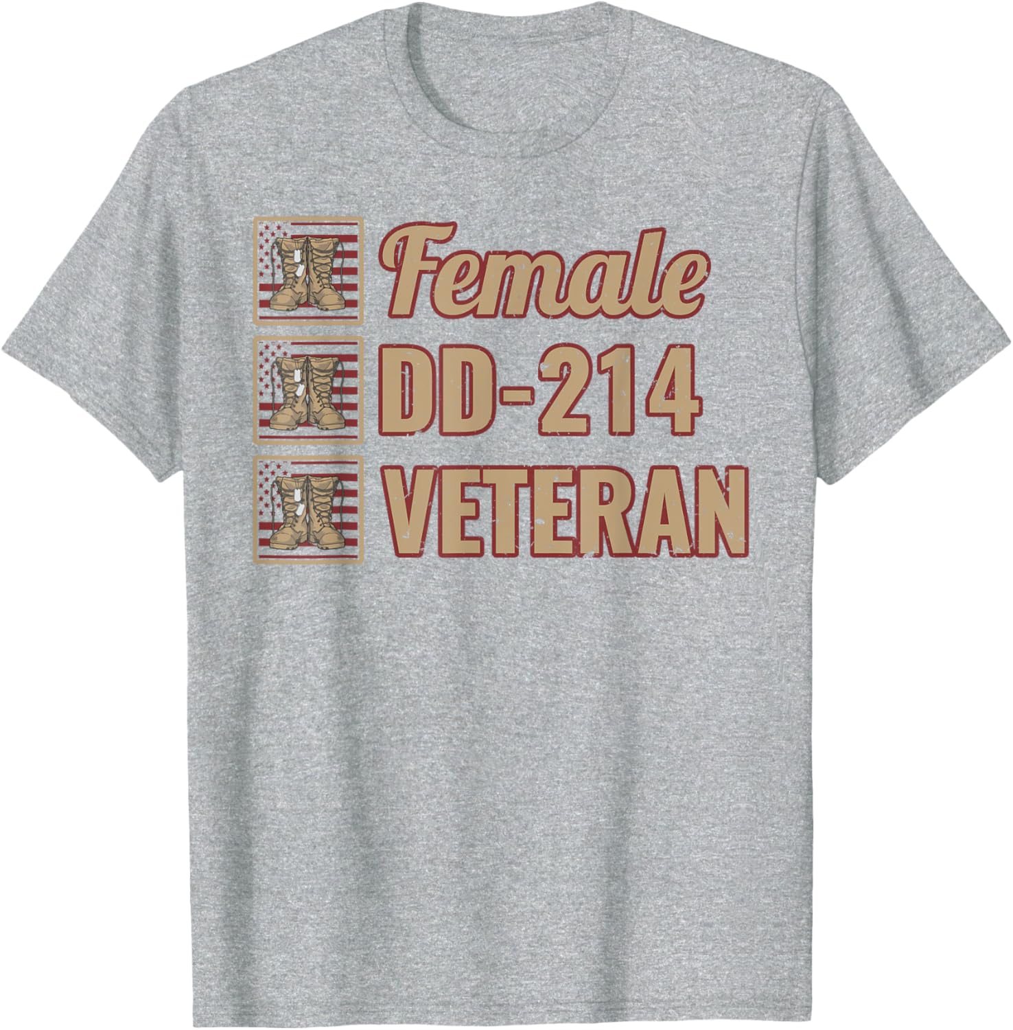 Female Dd-214 Veteran T-shirt