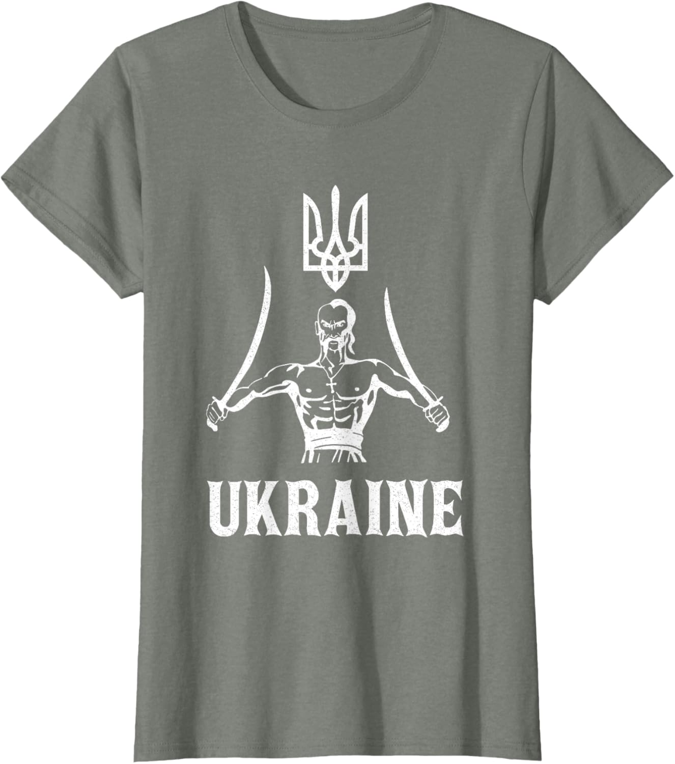Ukraine Ukrainian Kiew Trysub Flag T-shirt