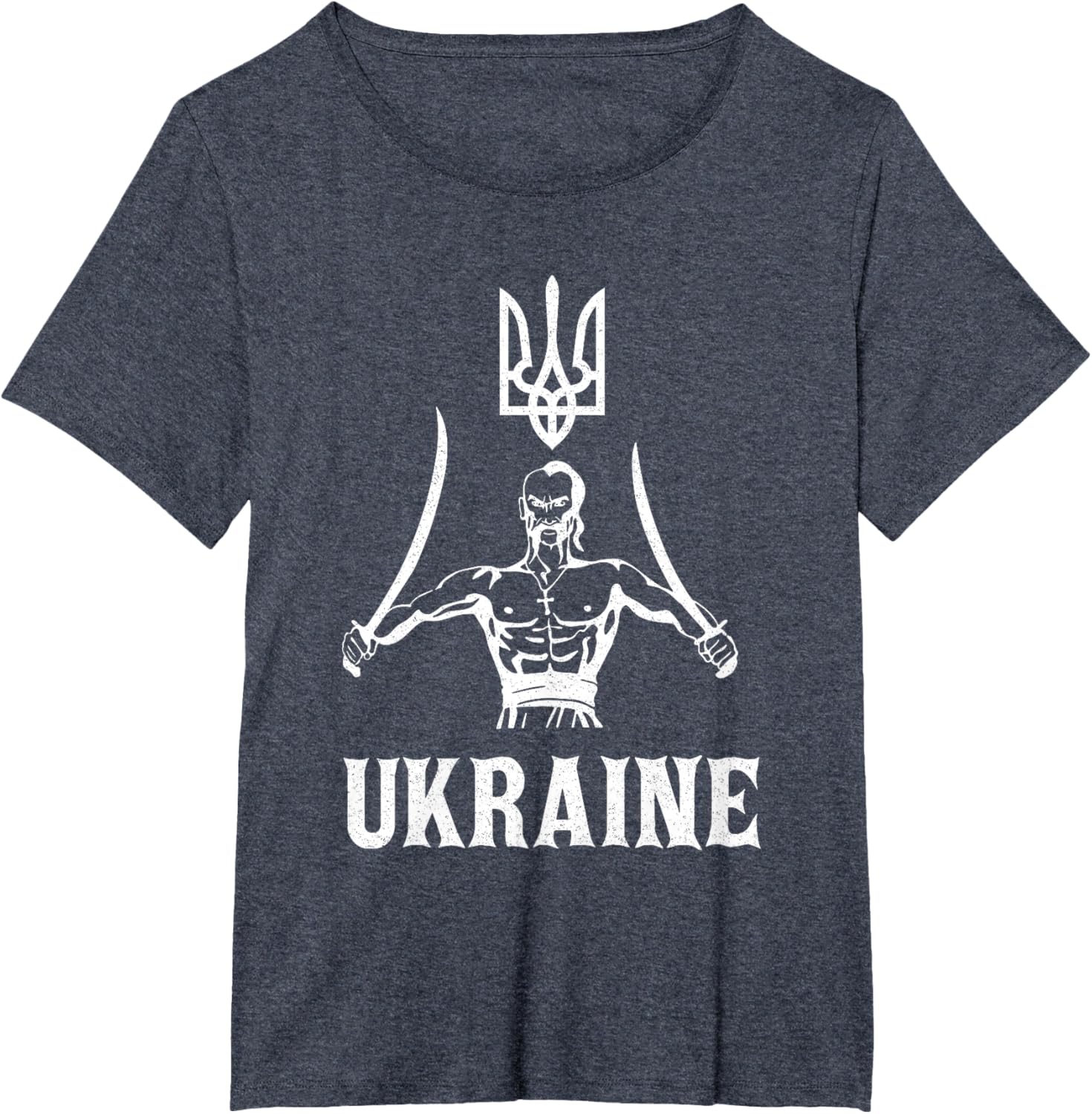 Ukraine Ukrainian Kiew Trysub Flag T-shirt