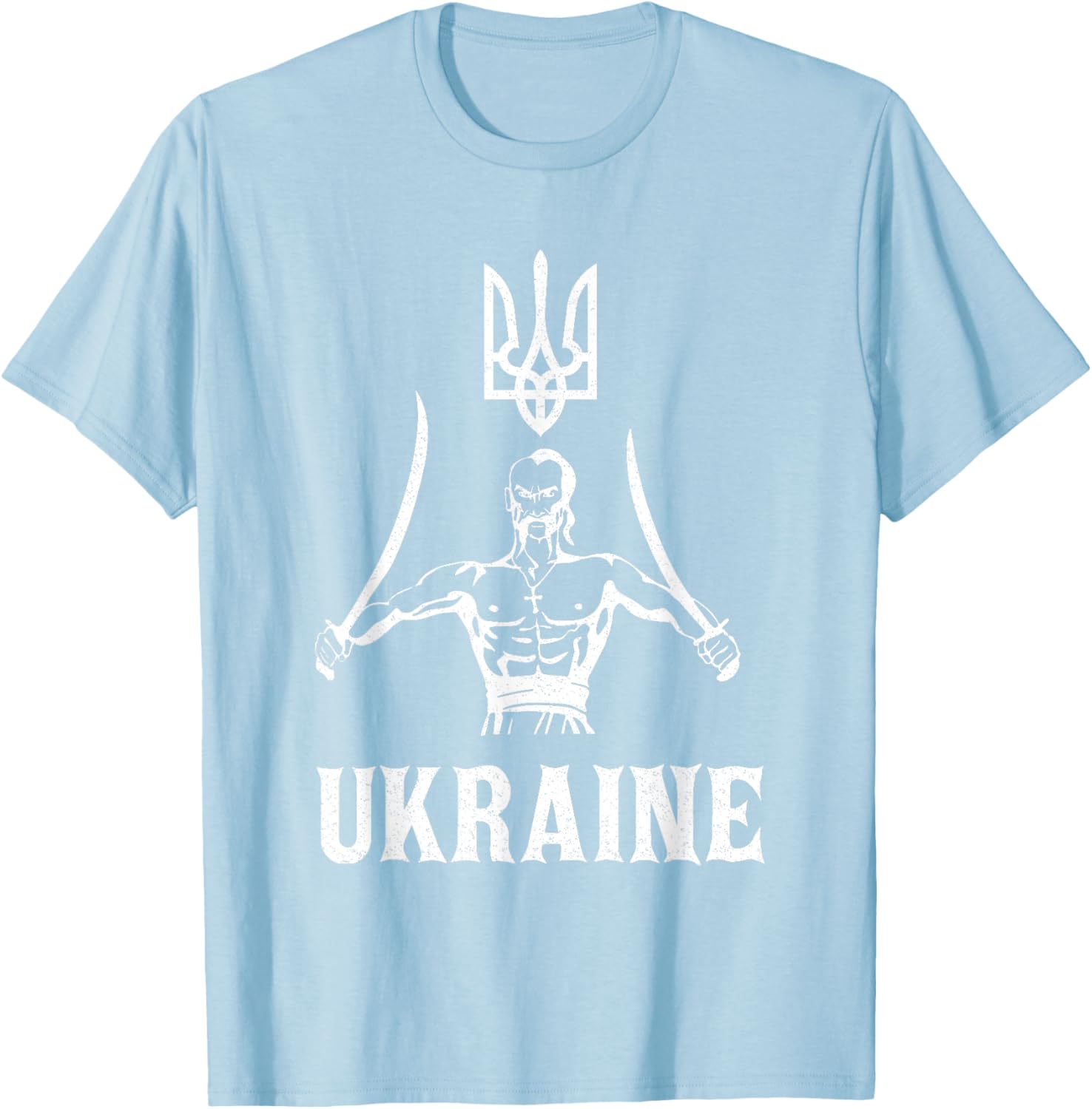 Ukraine Ukrainian Kiew Trysub Flag T-shirt