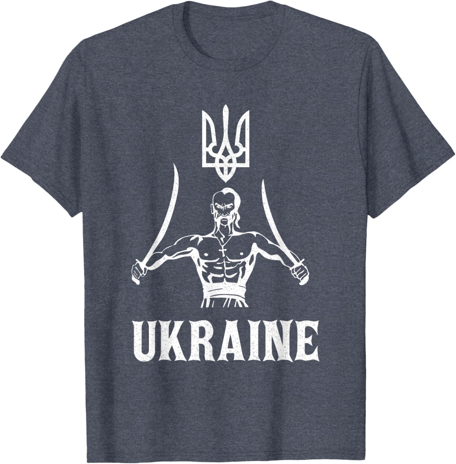 Ukraine Ukrainian Kiew Trysub Flag T-shirt