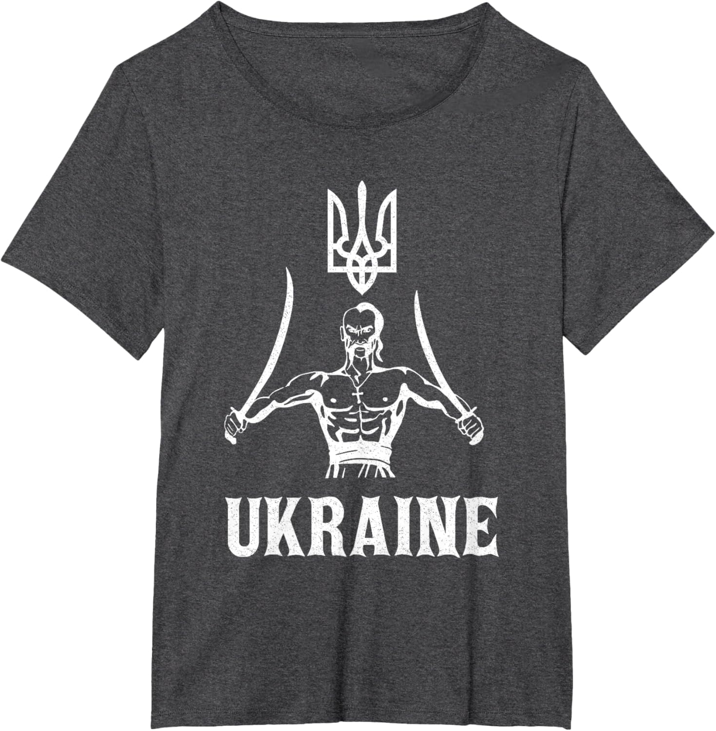Ukraine Ukrainian Kiew Trysub Flag T-shirt