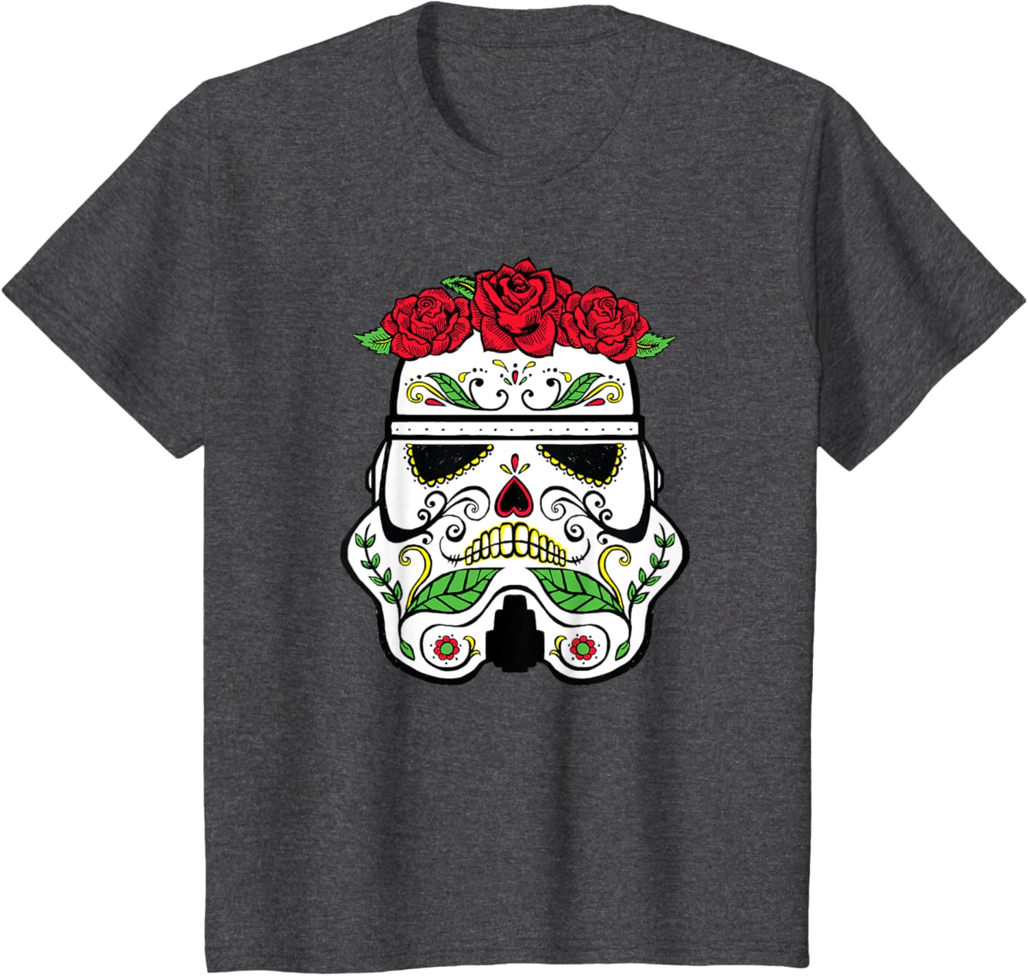 Star Wars Stormtrooper Roses Sugar Skull T-shirt