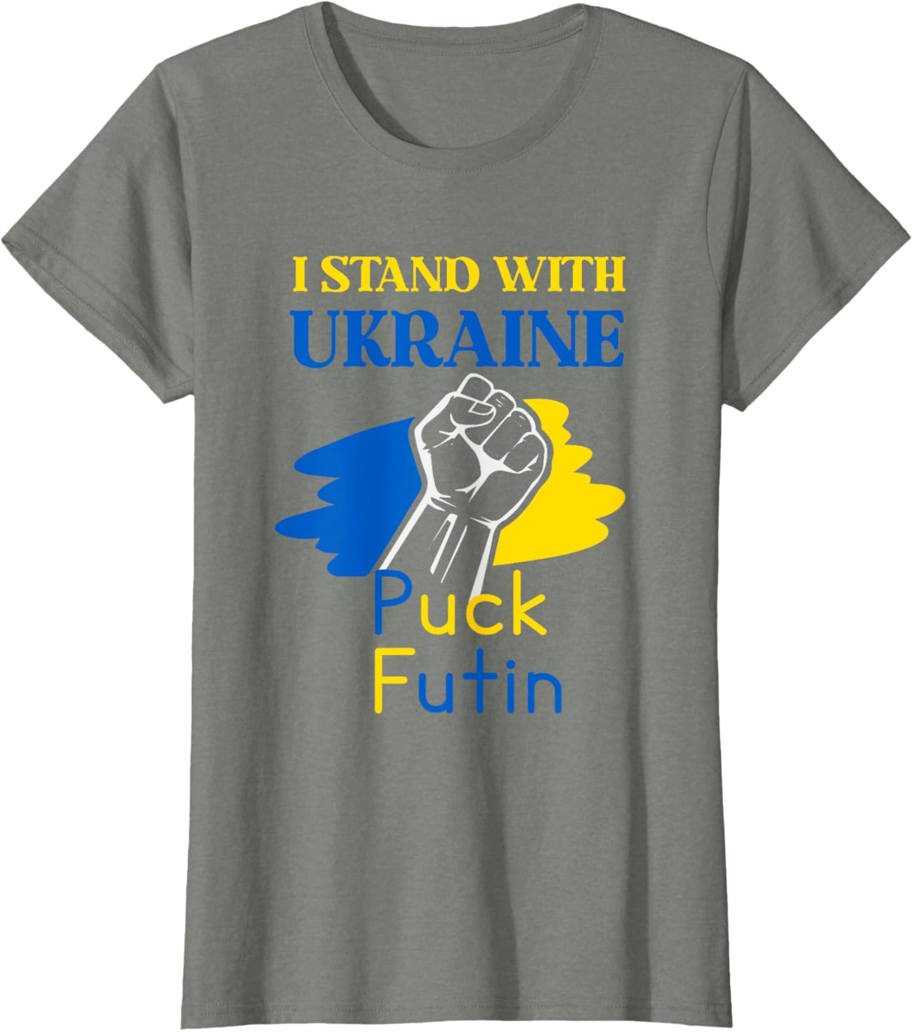 Puck Futin I Stand With Ukraine T-shirt