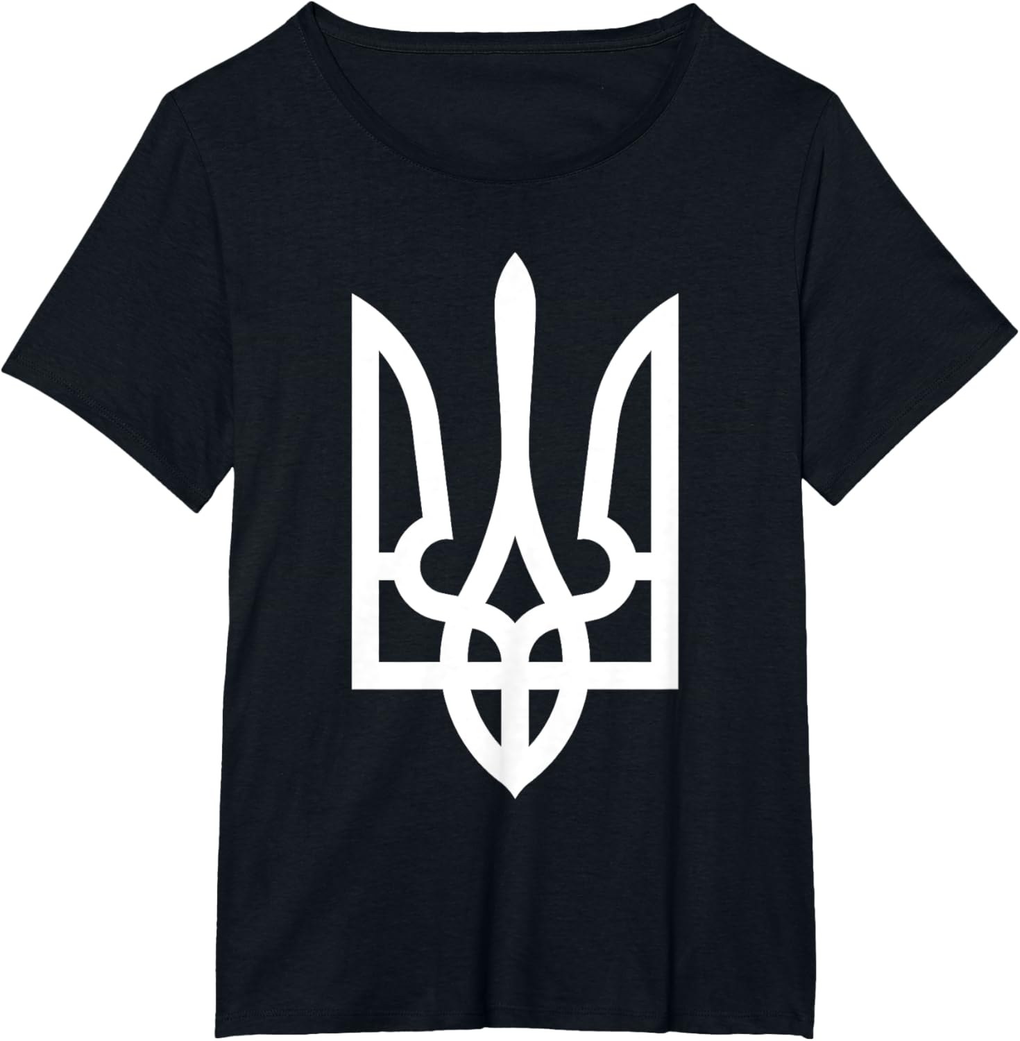 Tryzub White - Ukrainian Trident T-shirt