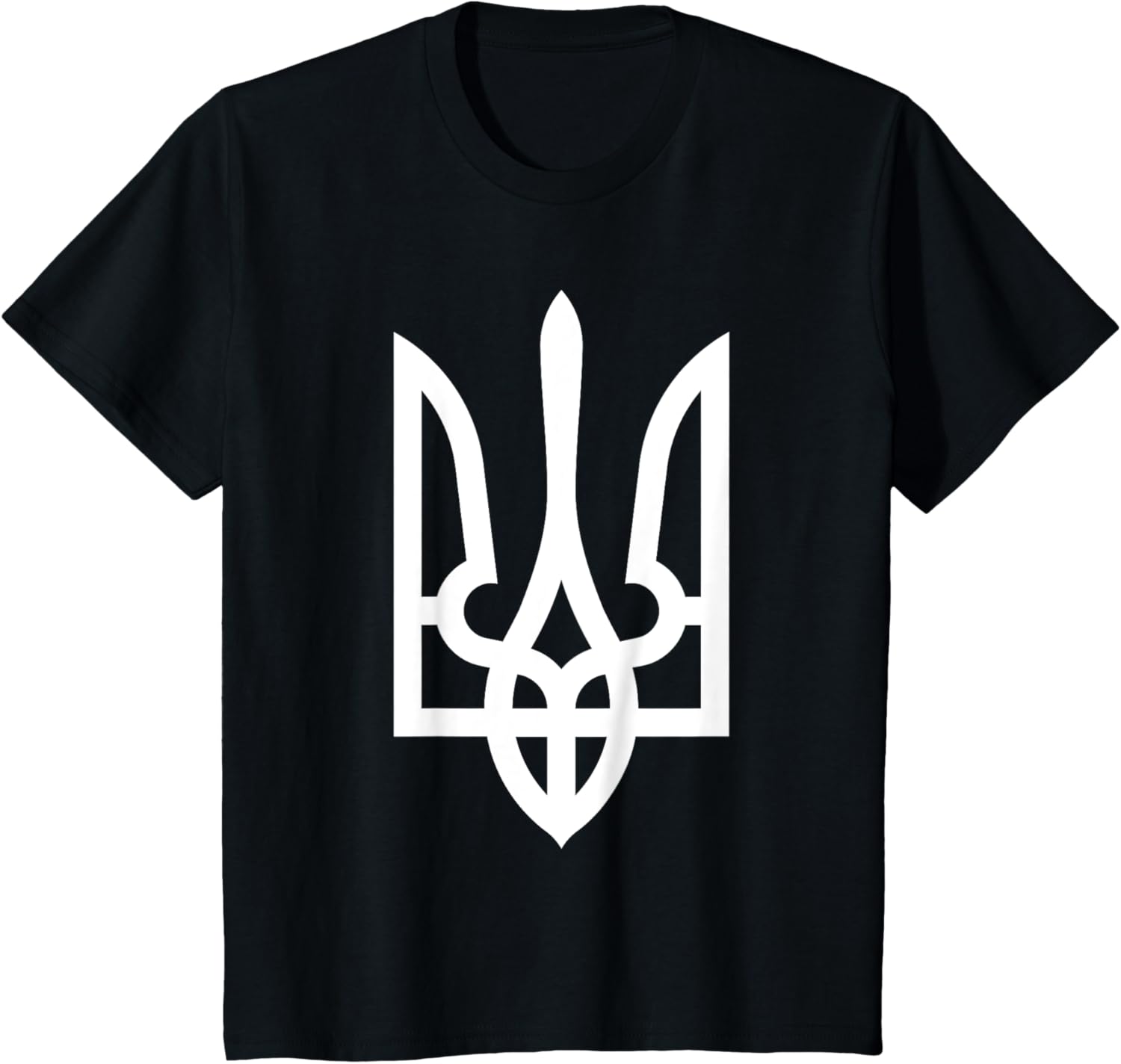 Tryzub White - Ukrainian Trident T-shirt