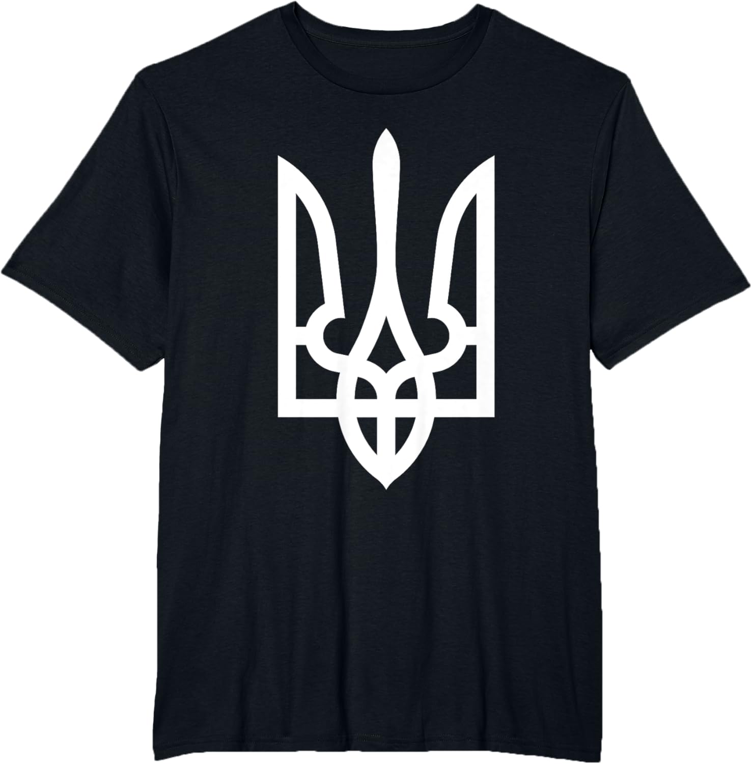 Tryzub White - Ukrainian Trident T-shirt