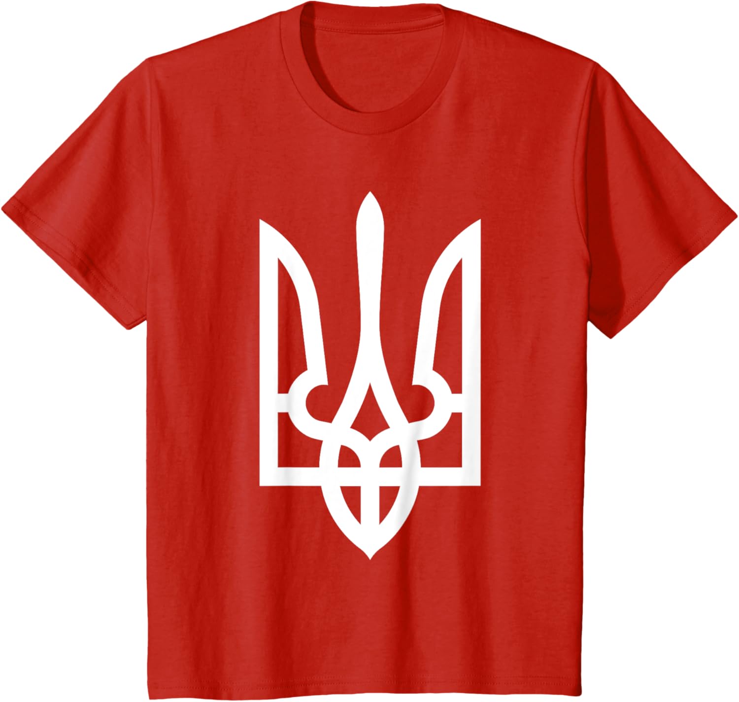 Tryzub White – Ukrainian Trident T-shirt