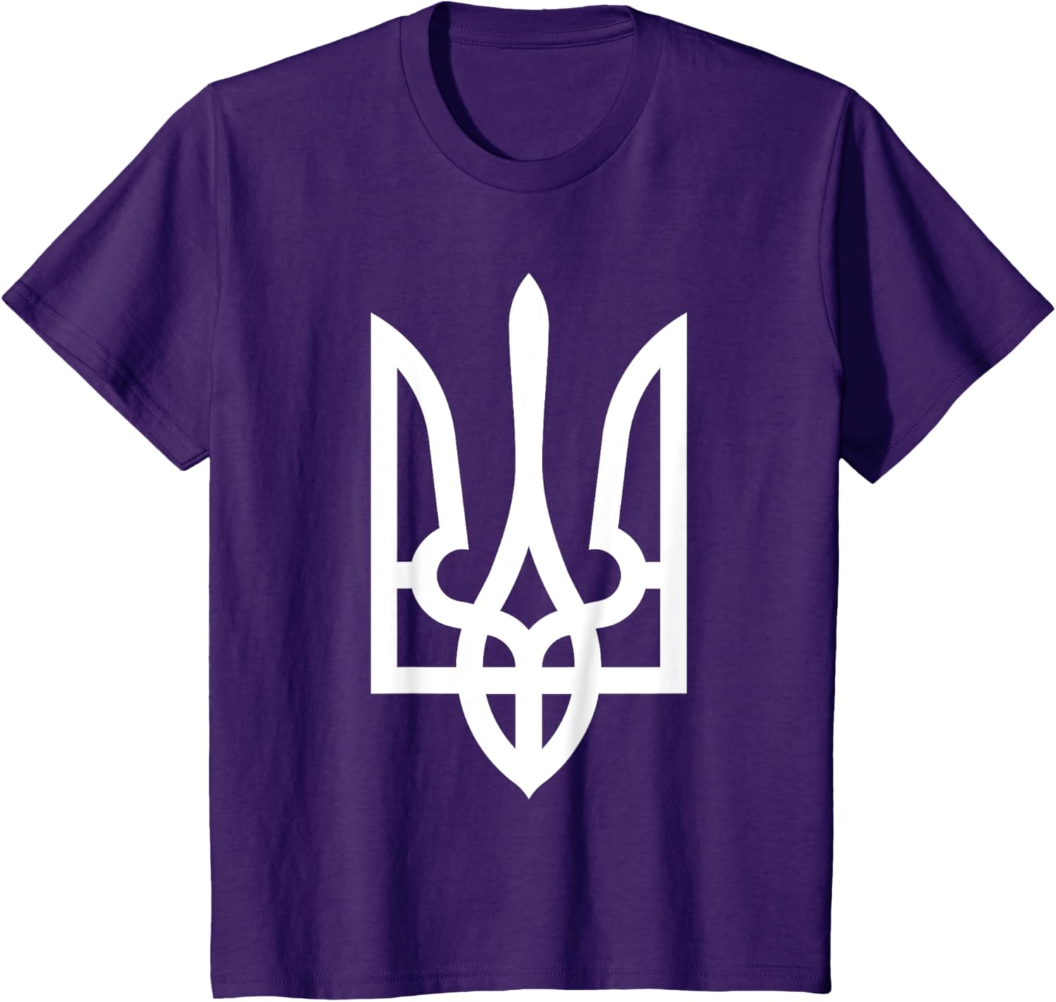 Tryzub White - Ukrainian Trident T-shirt