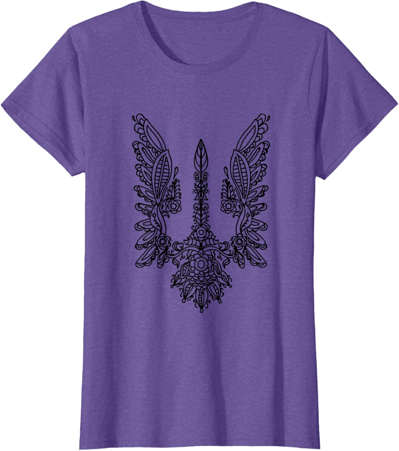 Ukrainian Flag T-shirt Ukrainian Coat Of Arms Emblem Shirt T-shirt