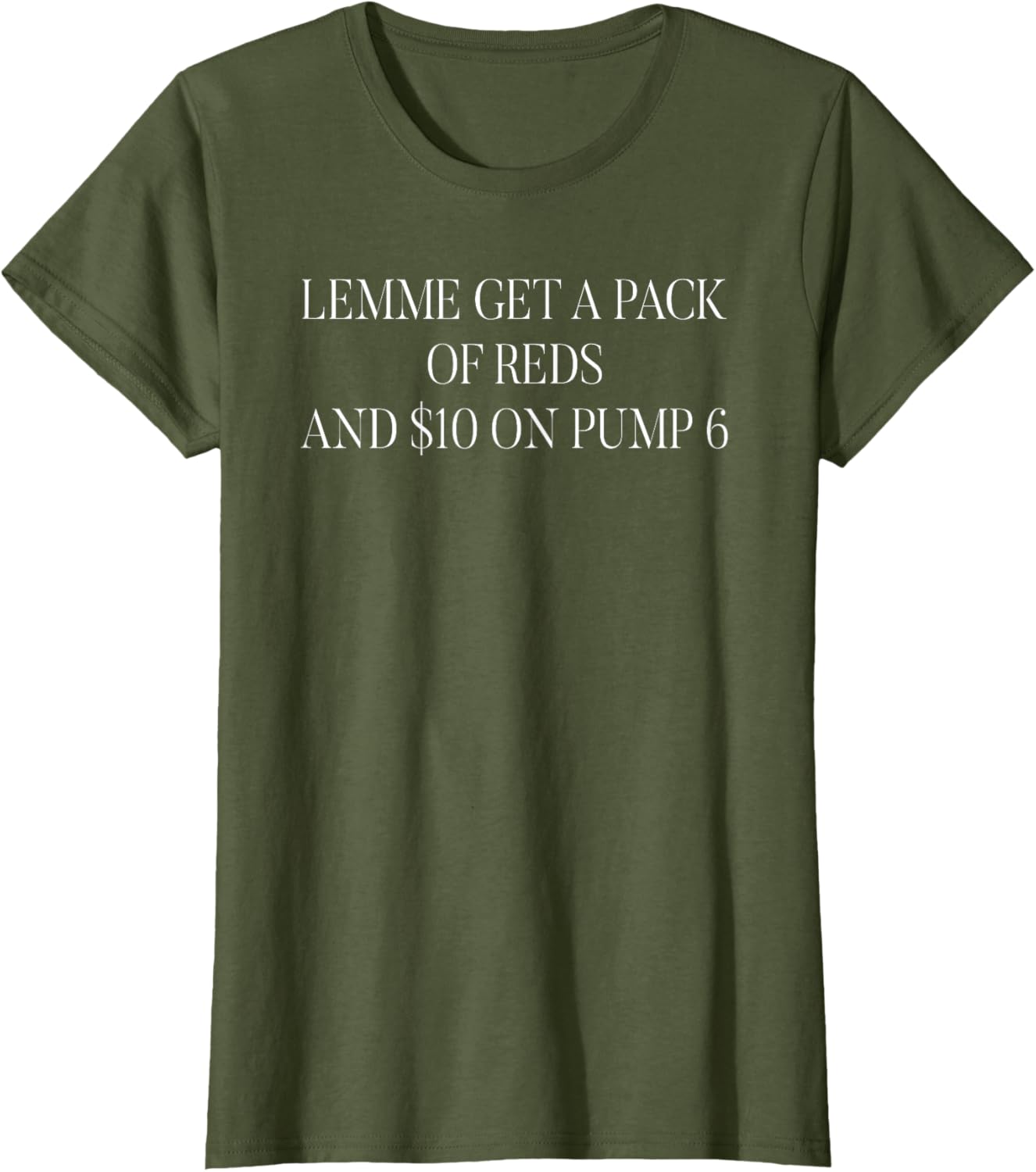 Funny Lemme Get A Pack Of Reds T-shirt
