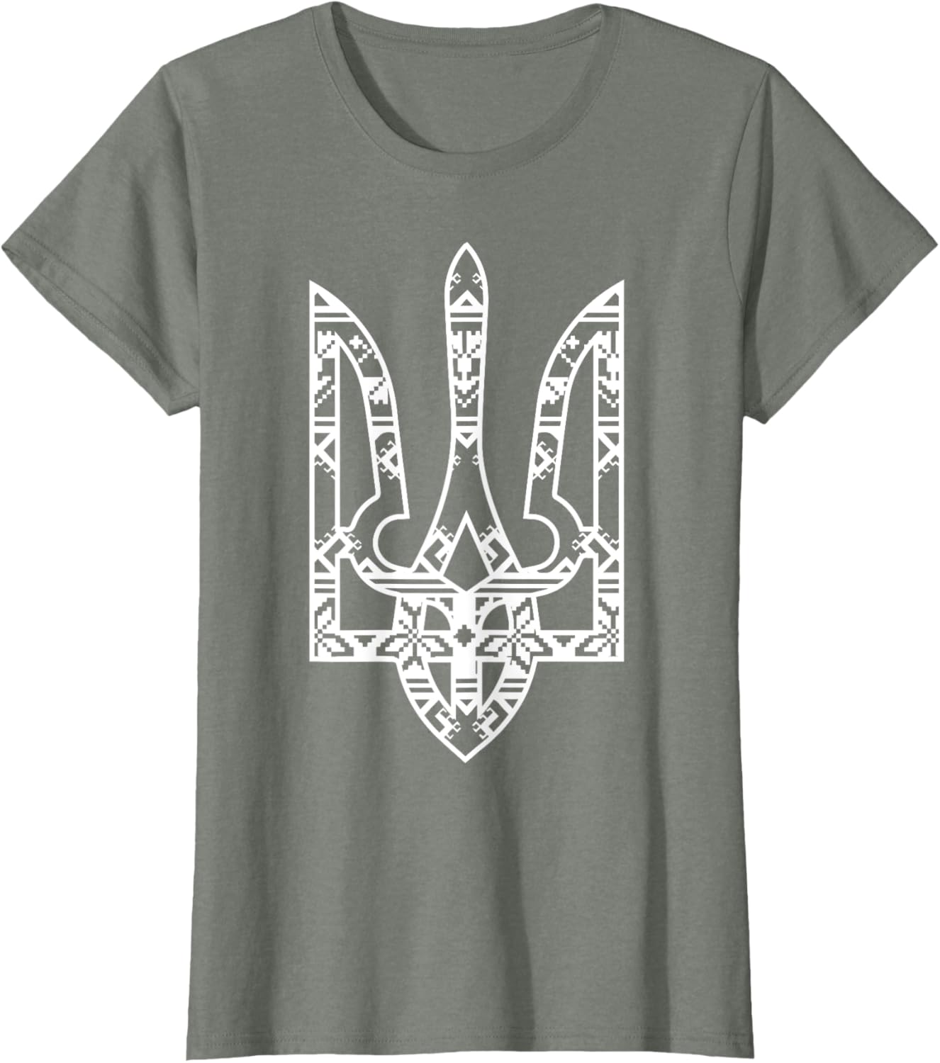 Ukraine Ukrainian Kiew Trysub Flag T-shirt