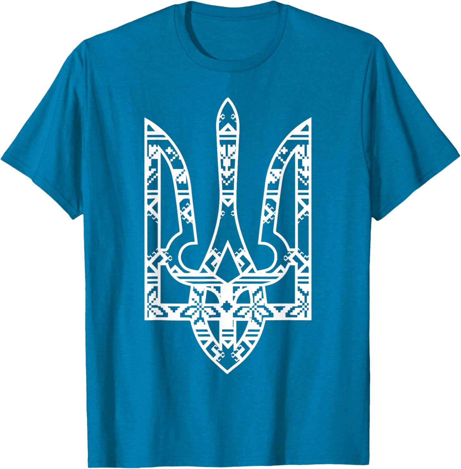 Ukraine Ukrainian Kiew Trysub Flag T-shirt