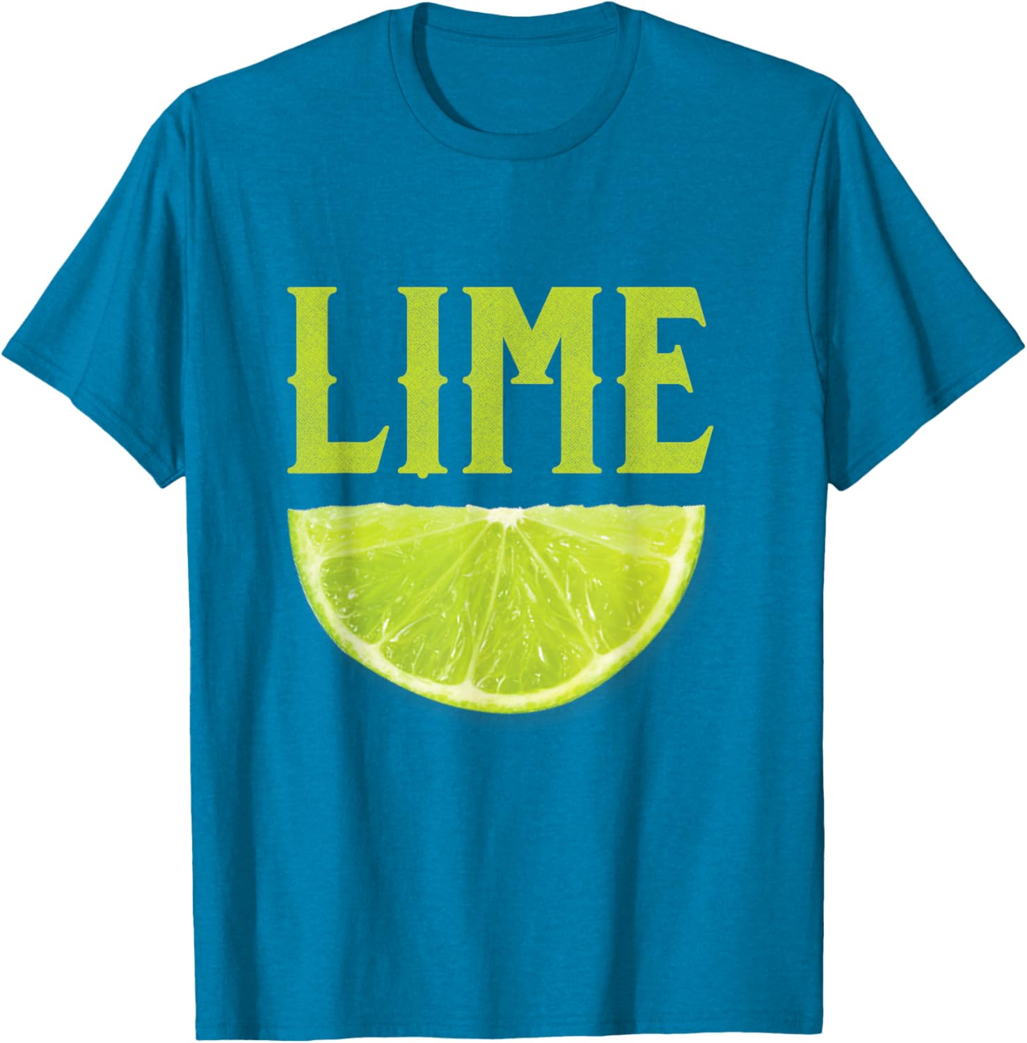 Lime Wedge Halloween Group Matching Costume Diy Last Minute T-shirt