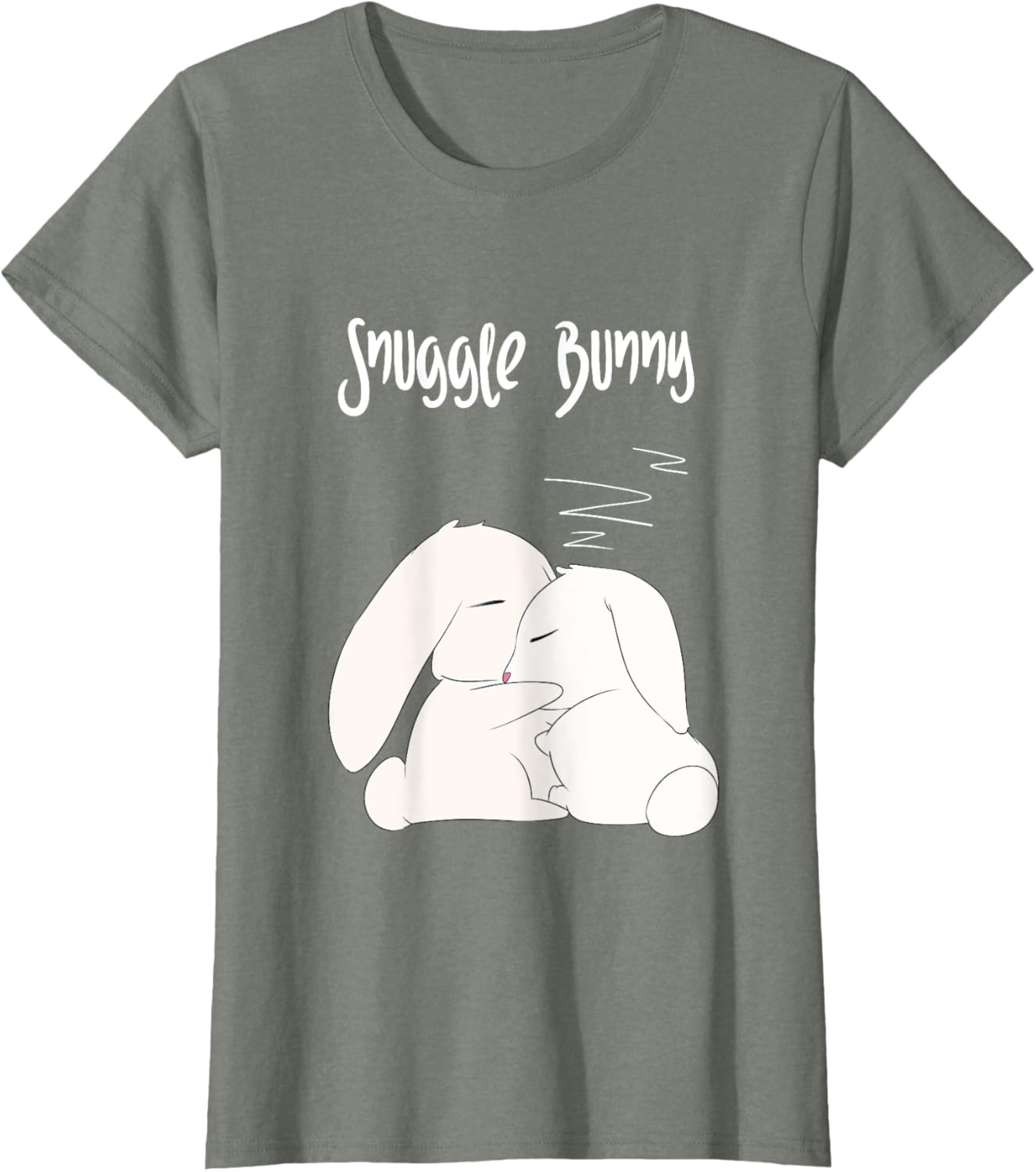 Snuggle Bunny – Funny Sleeping Rabbits T-shirt T-shirt
