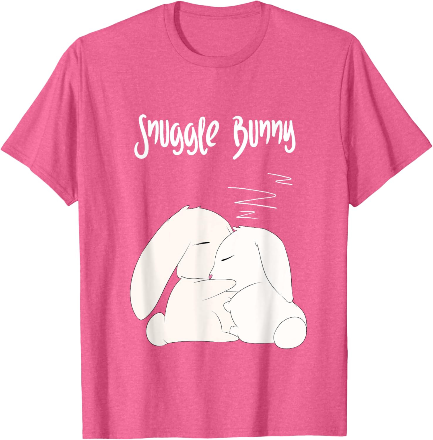 Snuggle Bunny - Funny Sleeping Rabbits T-shirt T-shirt