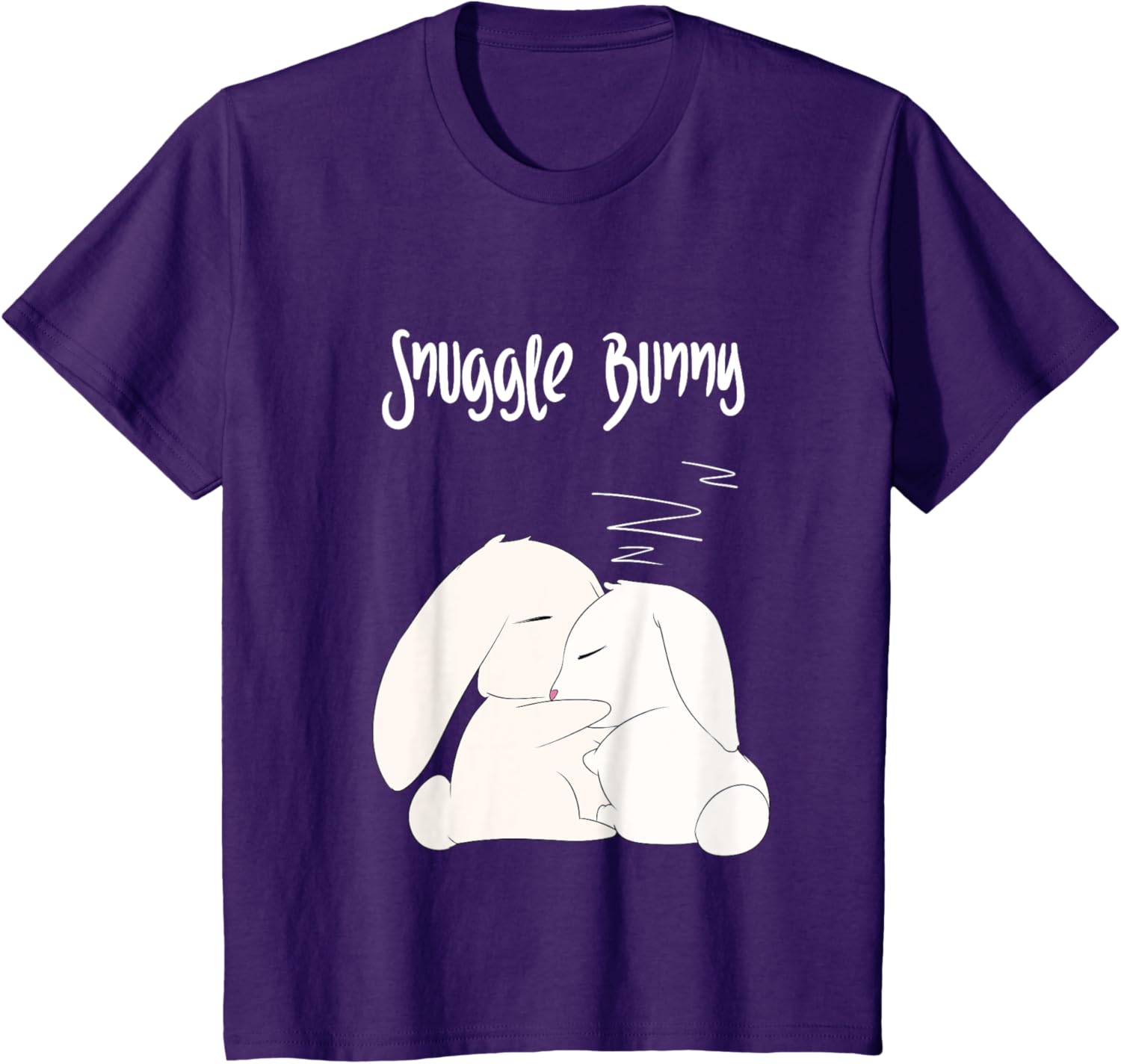 Snuggle Bunny - Funny Sleeping Rabbits T-shirt T-shirt