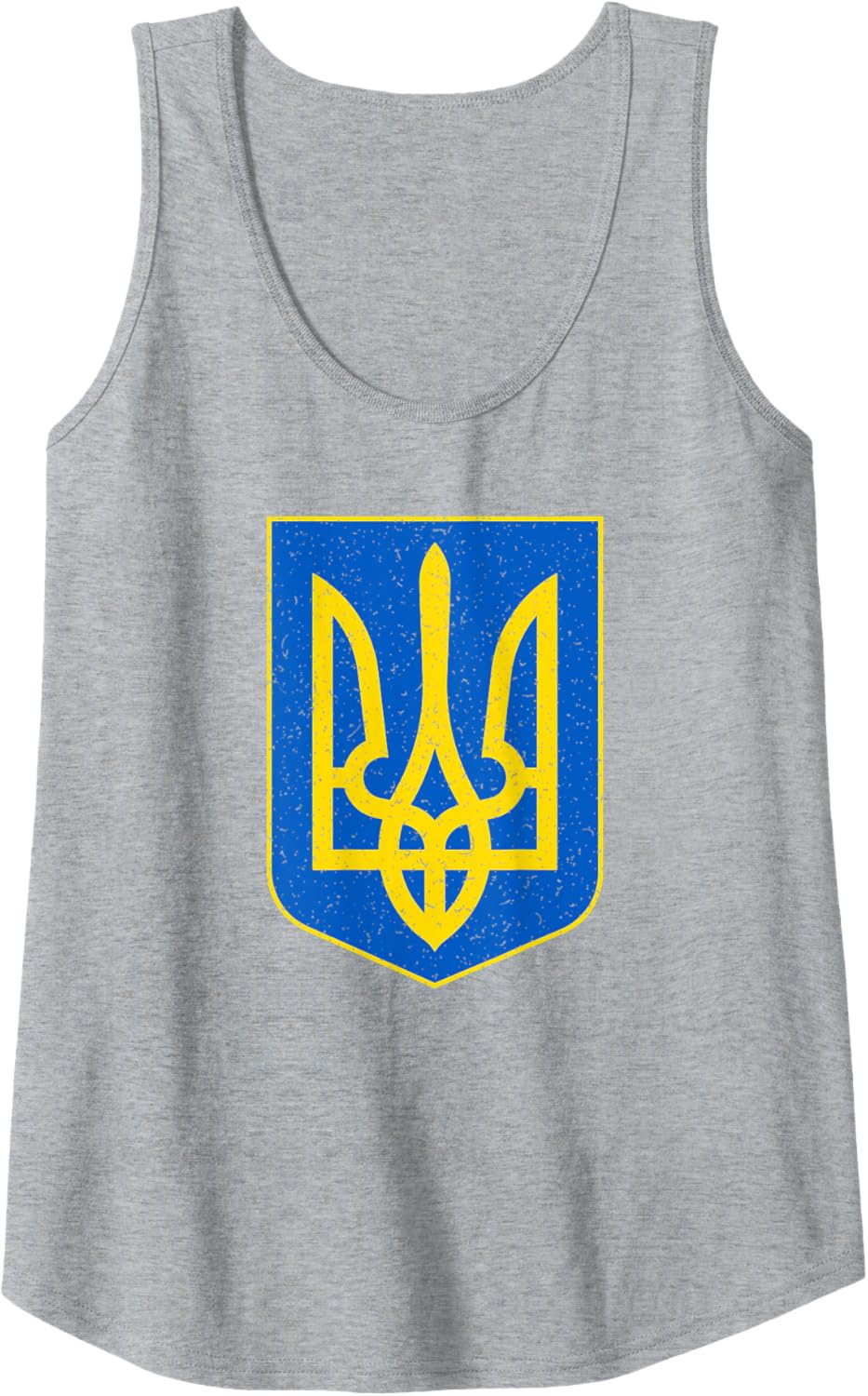 Ukraine Ukrainian National Trident Tank Top