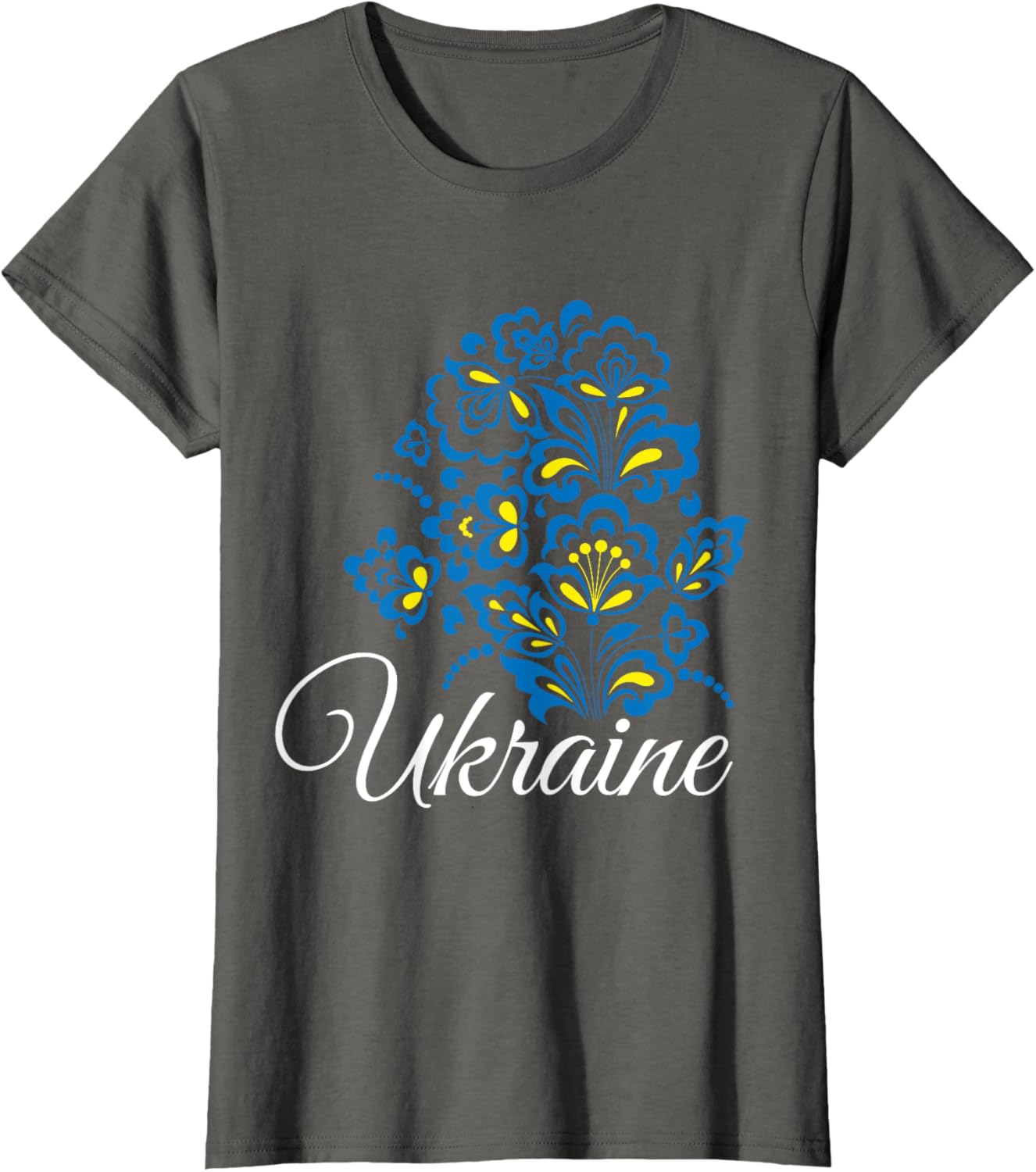 Ukraine Ukrainians Ukrainian Kiev Trysub Flag T-shirt