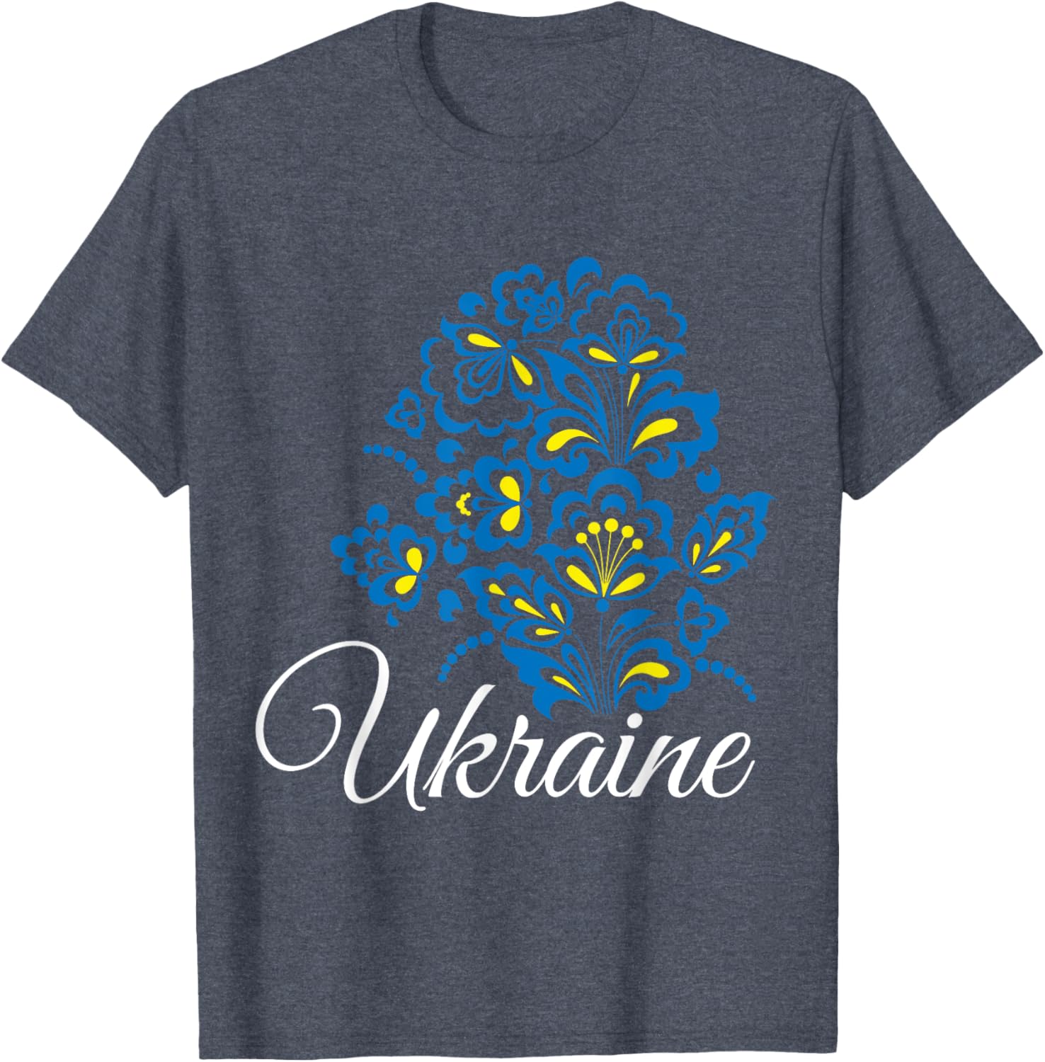 Ukraine Ukrainians Ukrainian Kiev Trysub Flag T-shirt