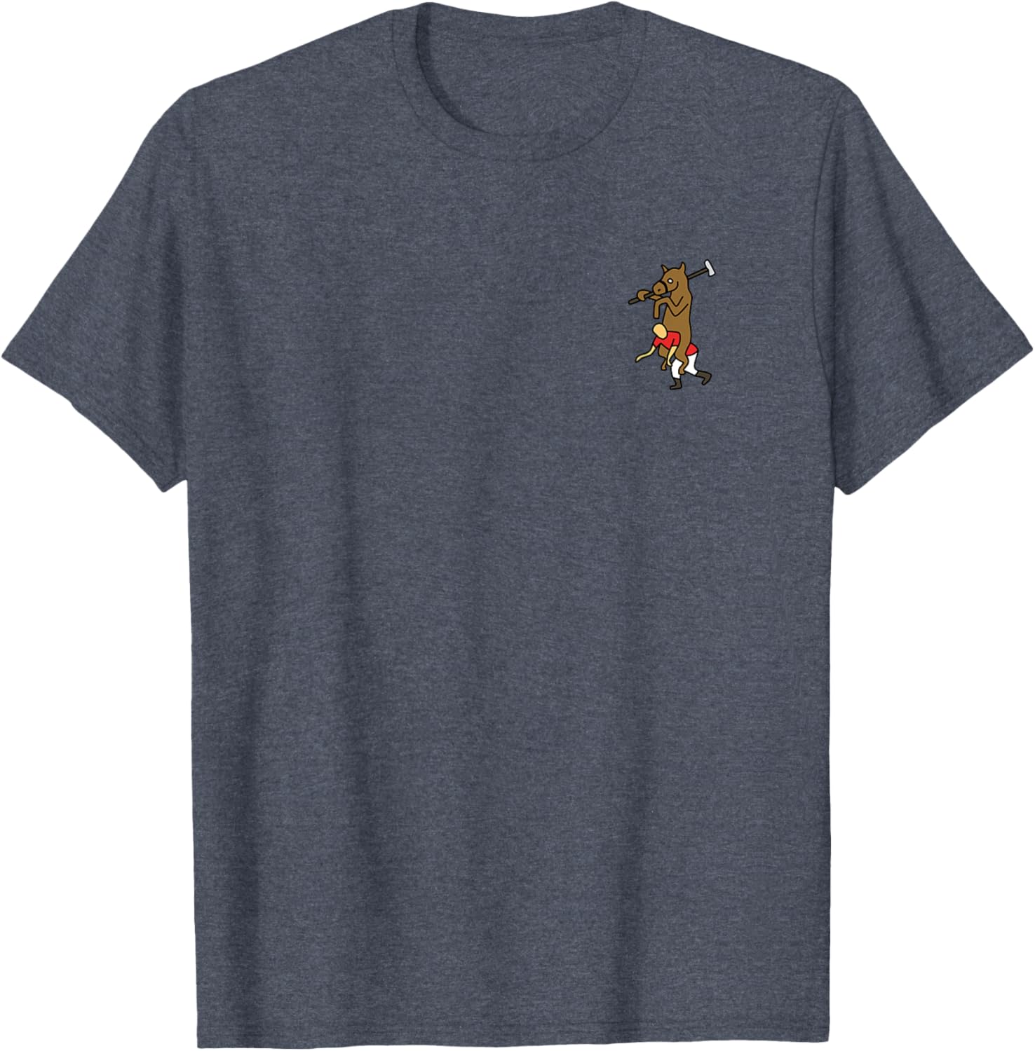 Horse Riding Man Polo T-shirt T-shirt