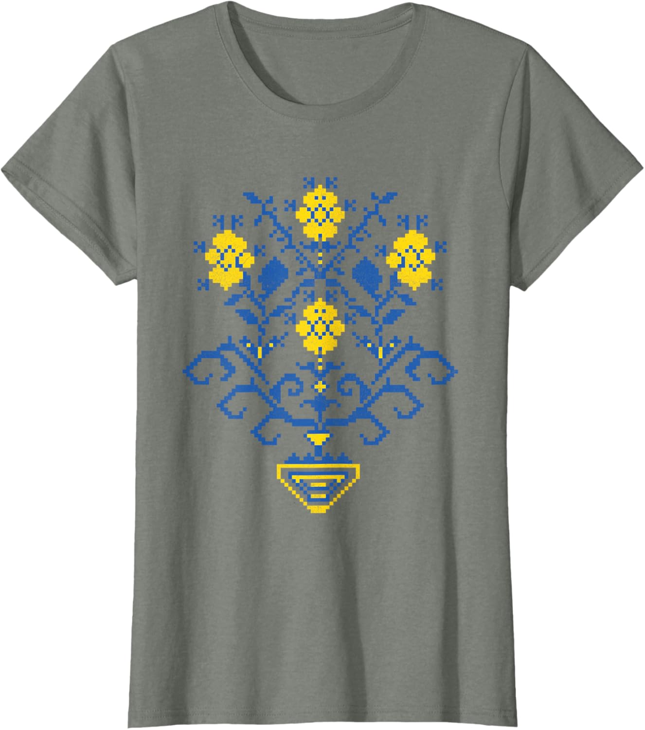 Ukraine Ukrainian Kiew Trysub Flag T-shirt