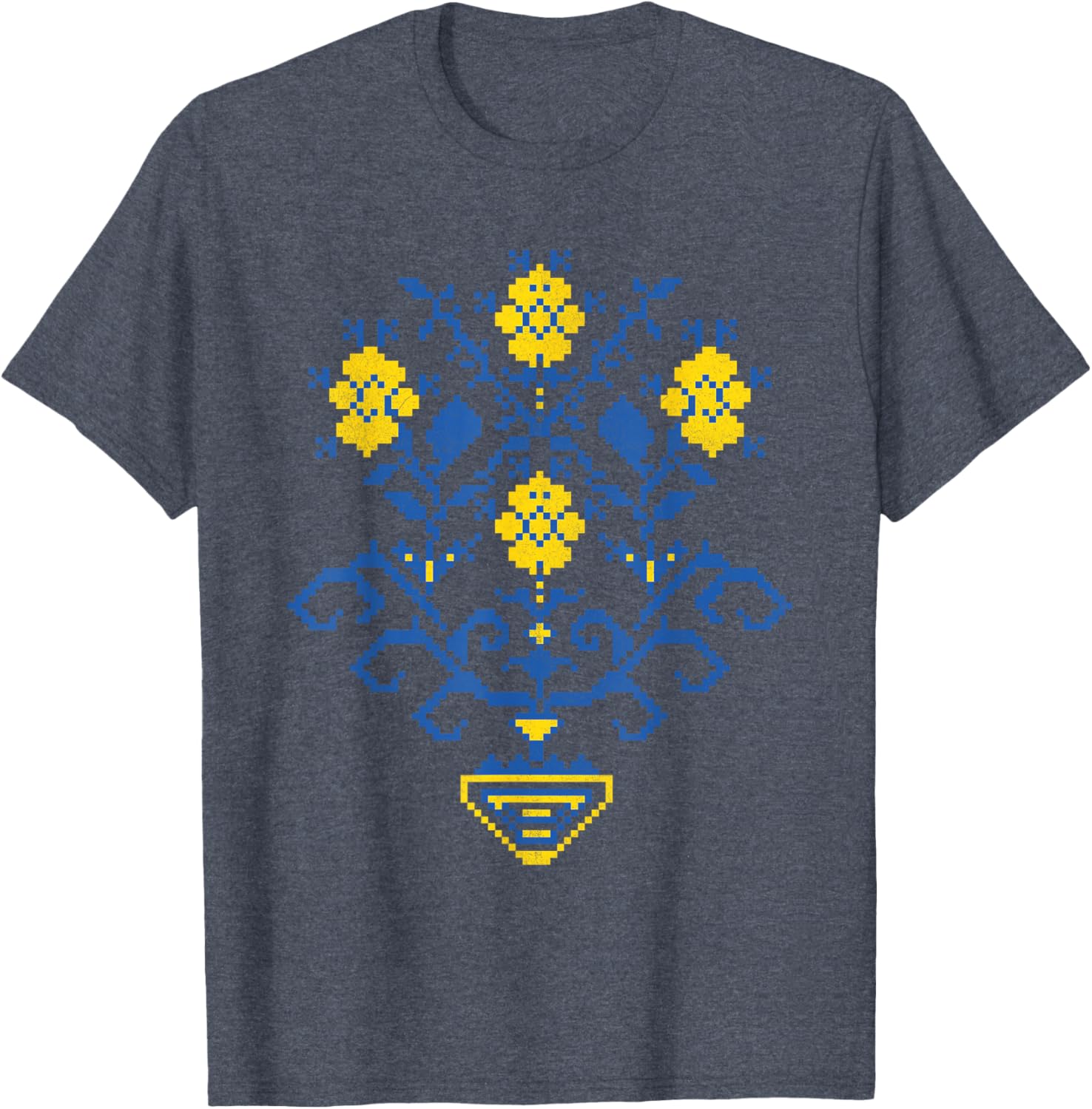 Ukraine Ukrainian Kiew Trysub Flag T-shirt